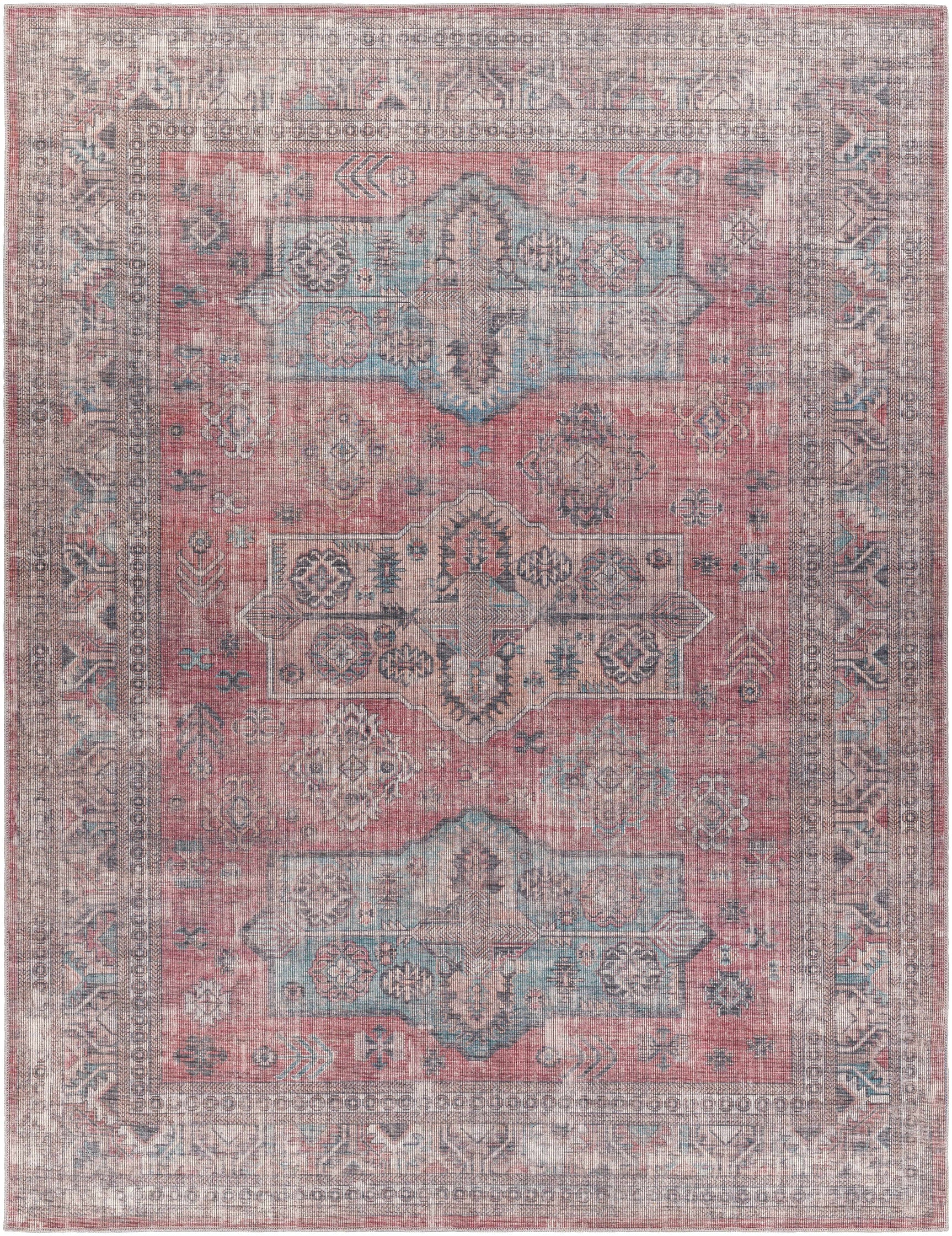 Konak Washable Area Rug - Clearance - Ornate Home