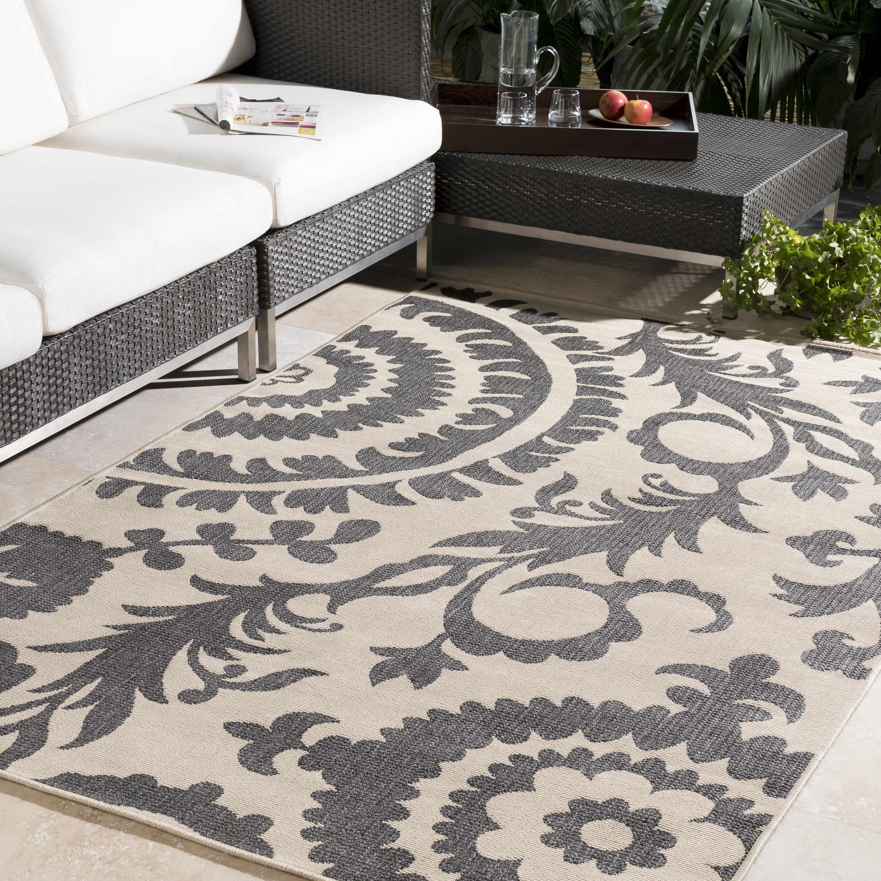 Kongiganak Outdoor Area Rug - Clearance - Ornate Home