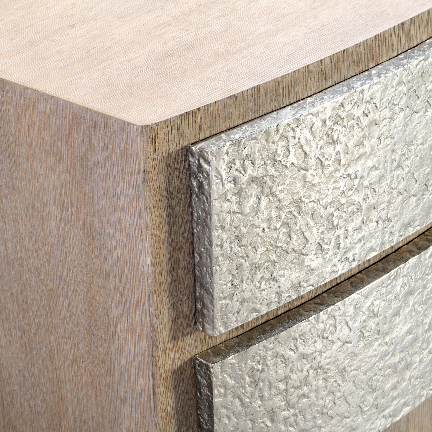 Konstance Chai/Light Bronze Nightstand - Ornate Home