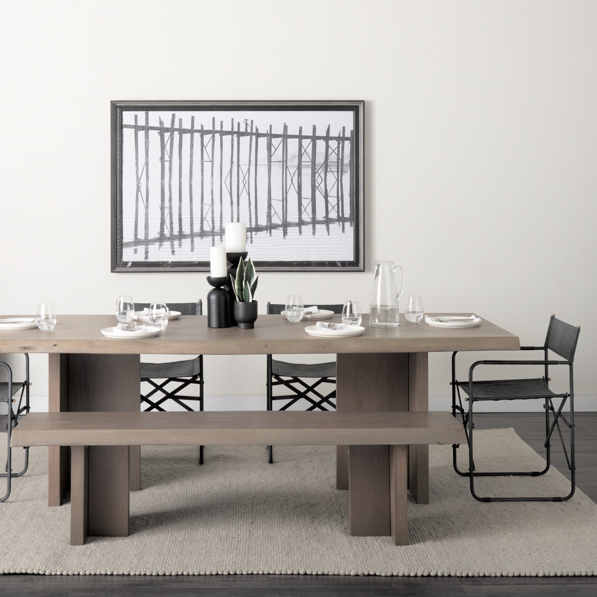 Konstantin Medium Brown Rectangular Dining Table - Ornate Home