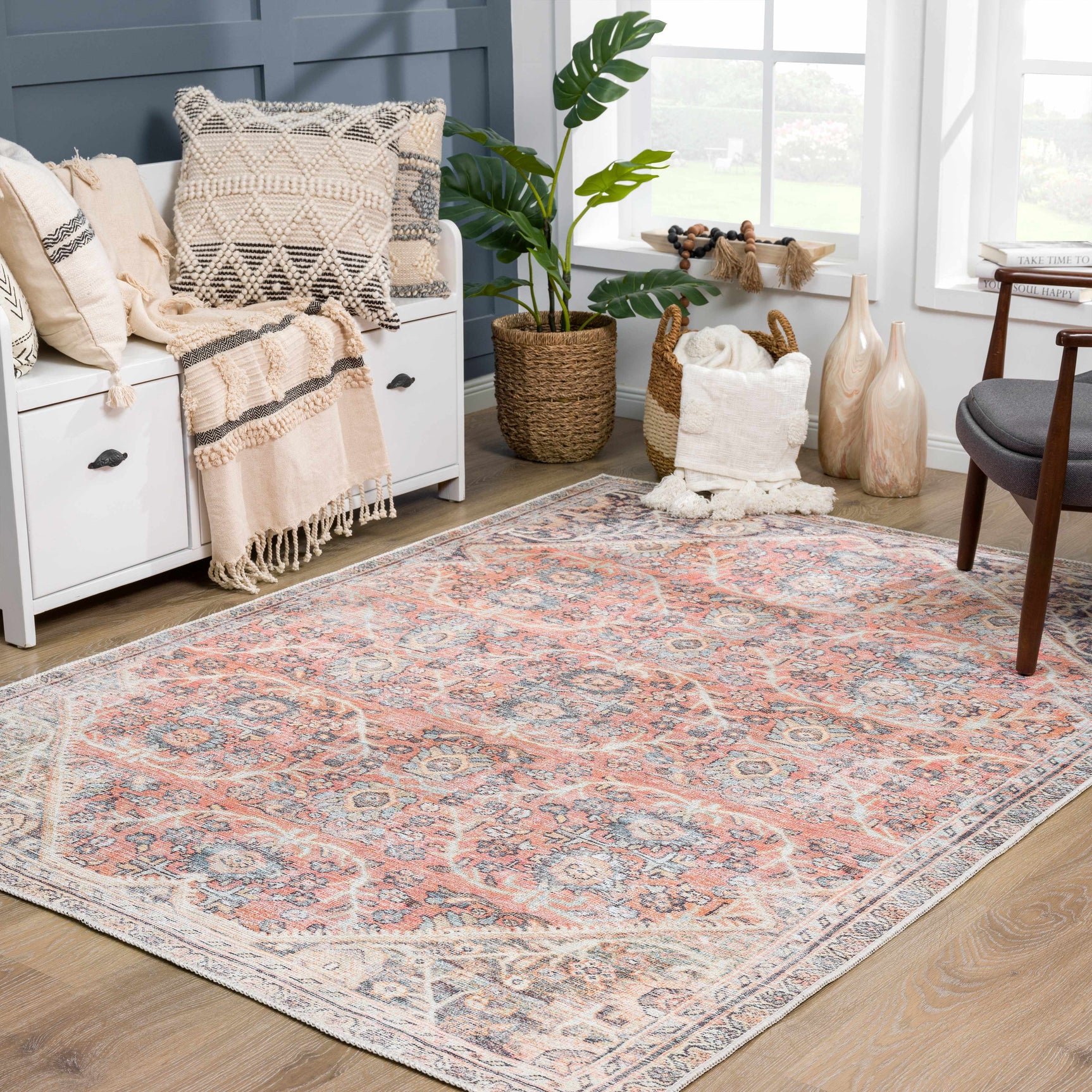 Konstantina Washable Area Rug - Clearance - Ornate Home