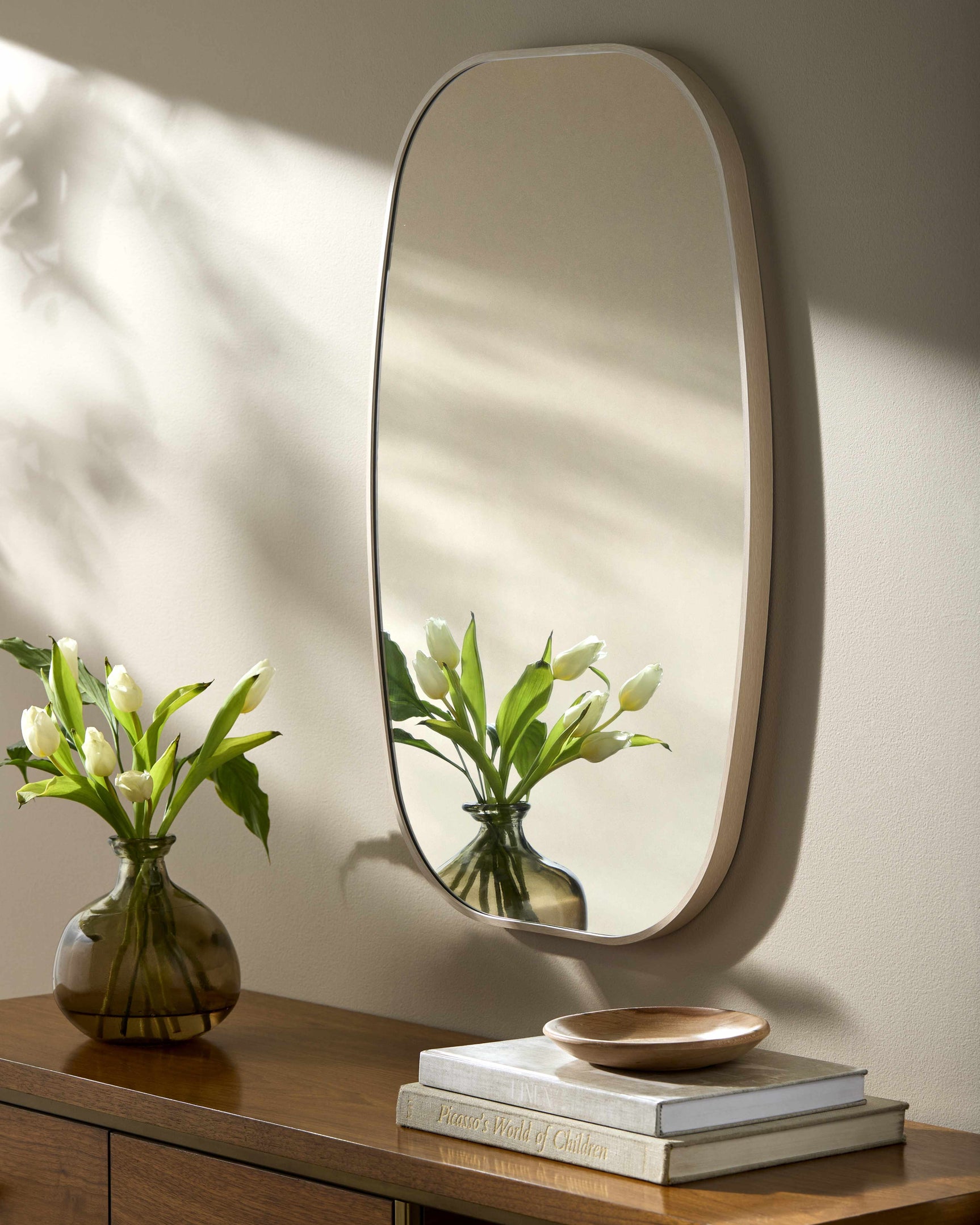 Kopparberg Dark Red Mirror - Ornate Home