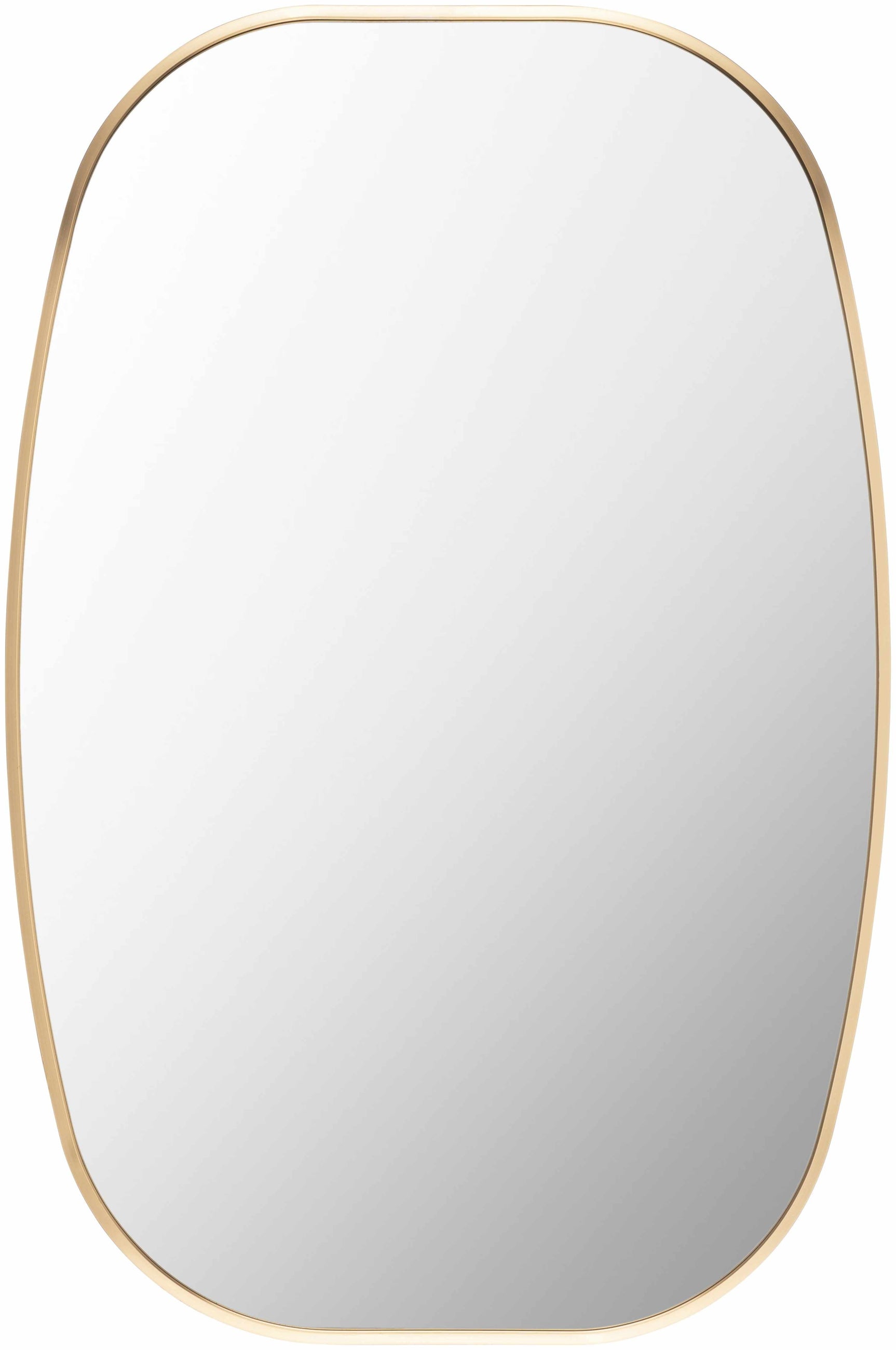 Kopparberg Gold Frame Round Mirror - Ornate Home