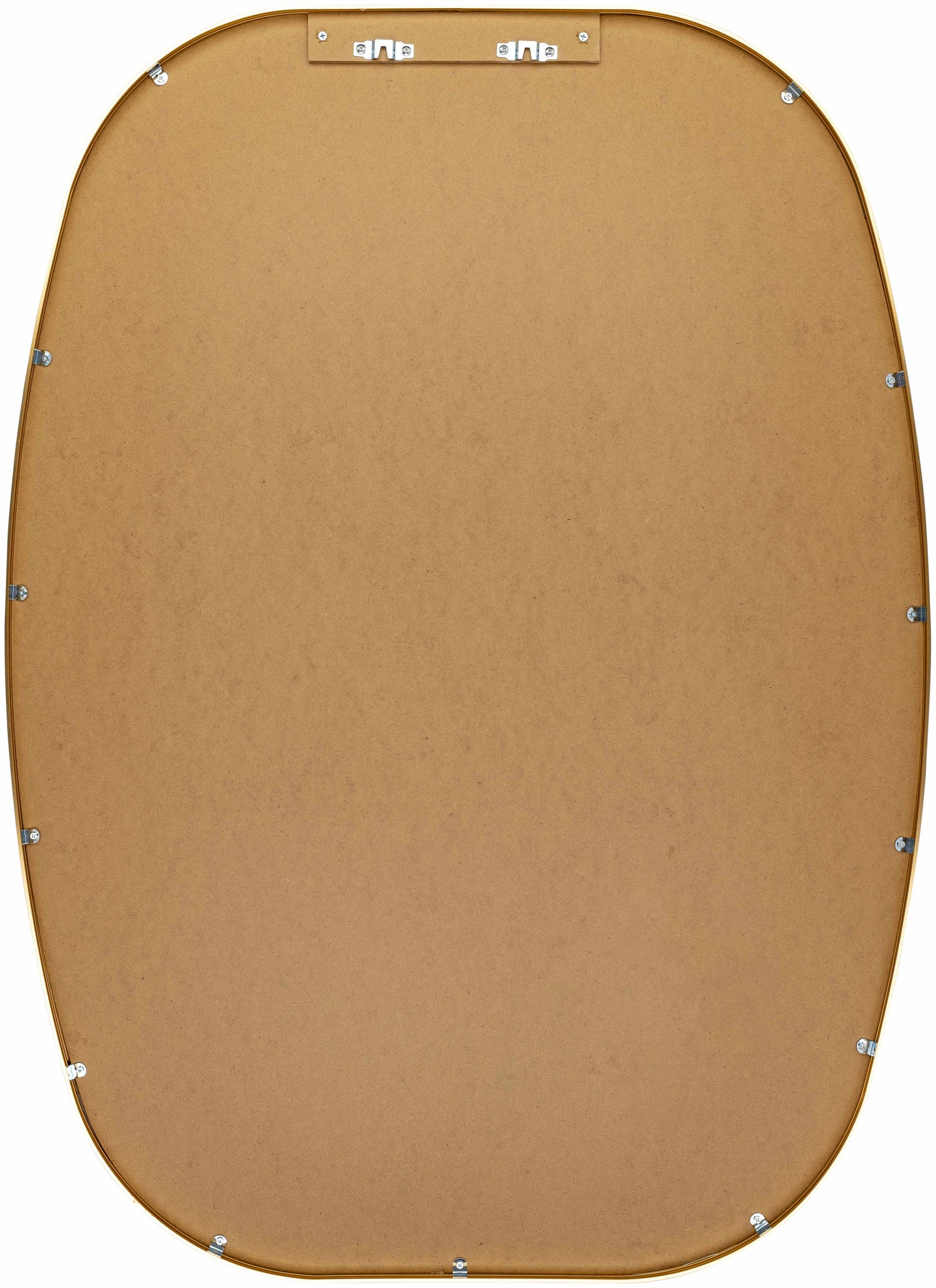 Kopparberg Gold Frame Round Mirror - Ornate Home