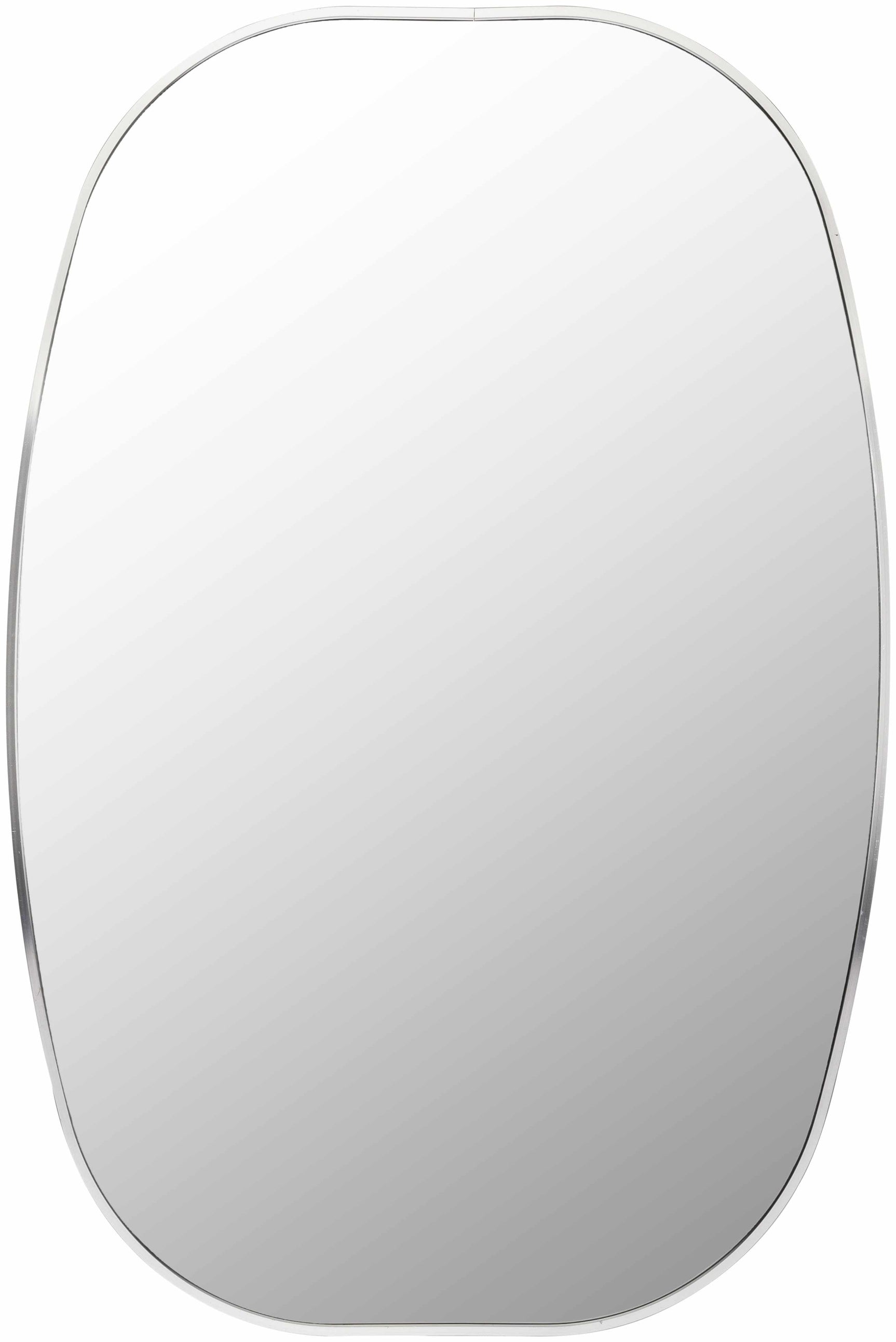 Kopparberg Metallic Silver Gold Frame Round Mirror - Ornate Home