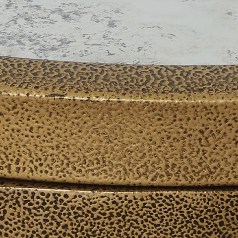 Korajane Antique Gold Round End Table (Online Special Price) - Ornate Home