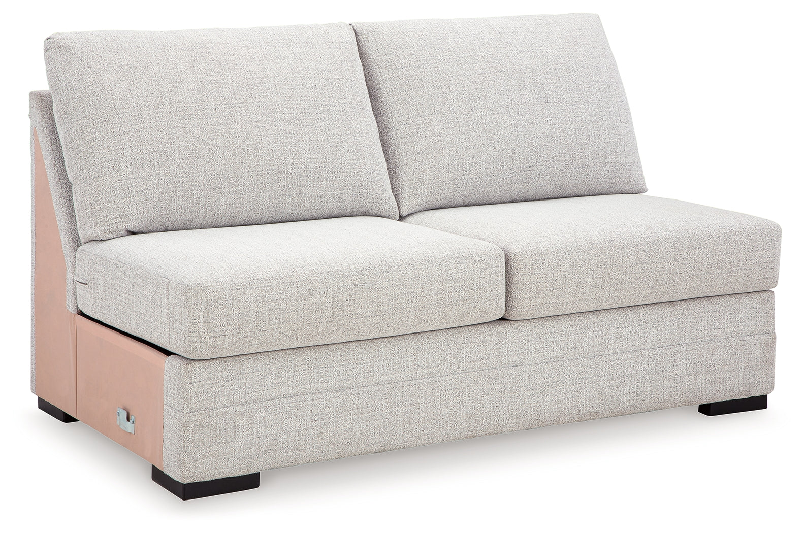 Koralynn Stone 3-Piece LAF Chaise Sectional - Ornate Home
