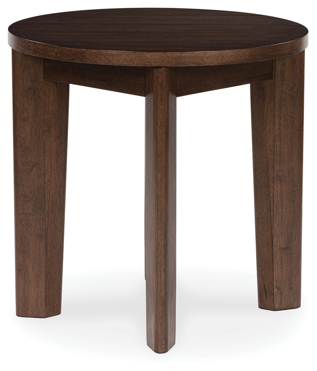 Korestone 2 Brown End Table - Ornate Home