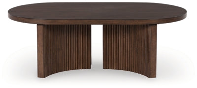 Korestone Brown Coffee Table - Ornate Home