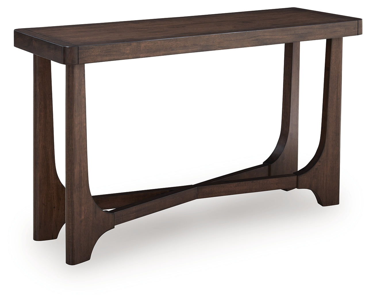 Korestone Dark Brown Sofa Table - Ornate Home
