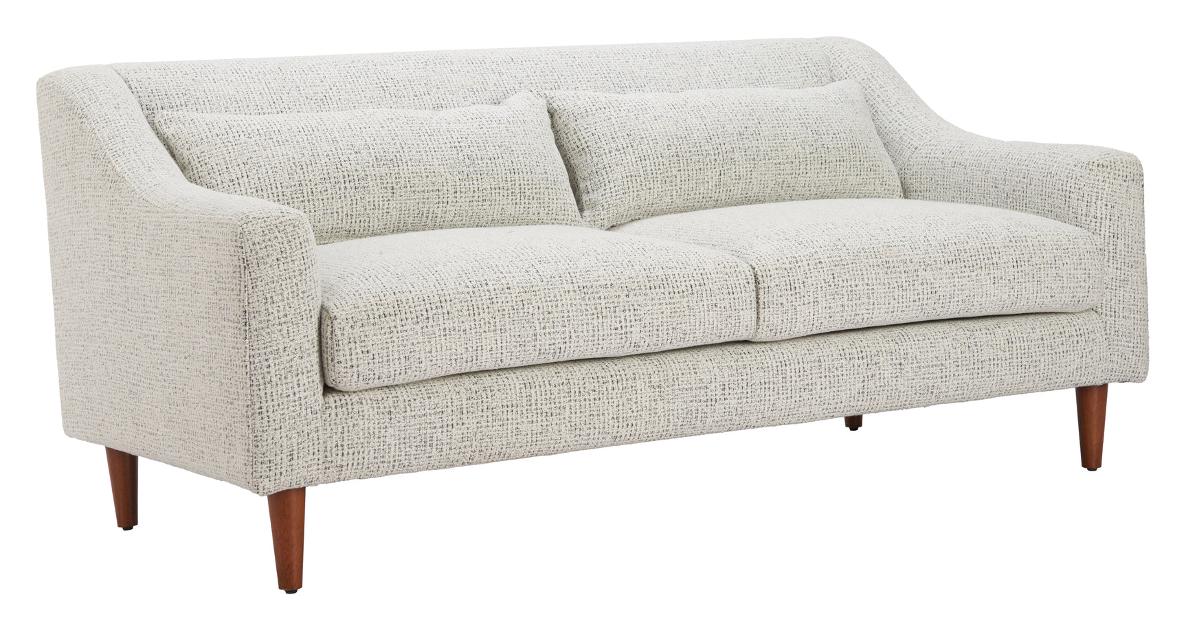 Koseli Pewter Gray Loveseat