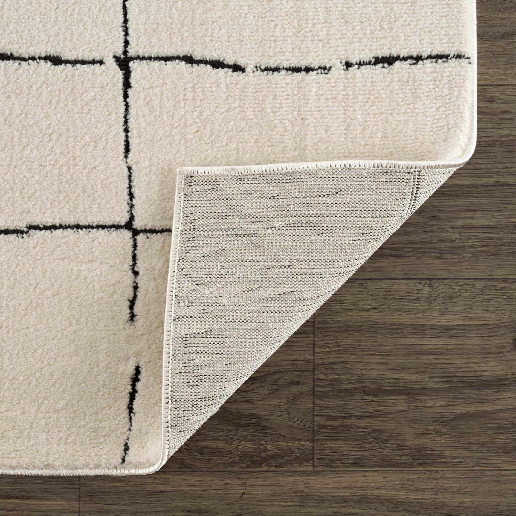 Koume Beige Maze Area Rug - Ornate Home
