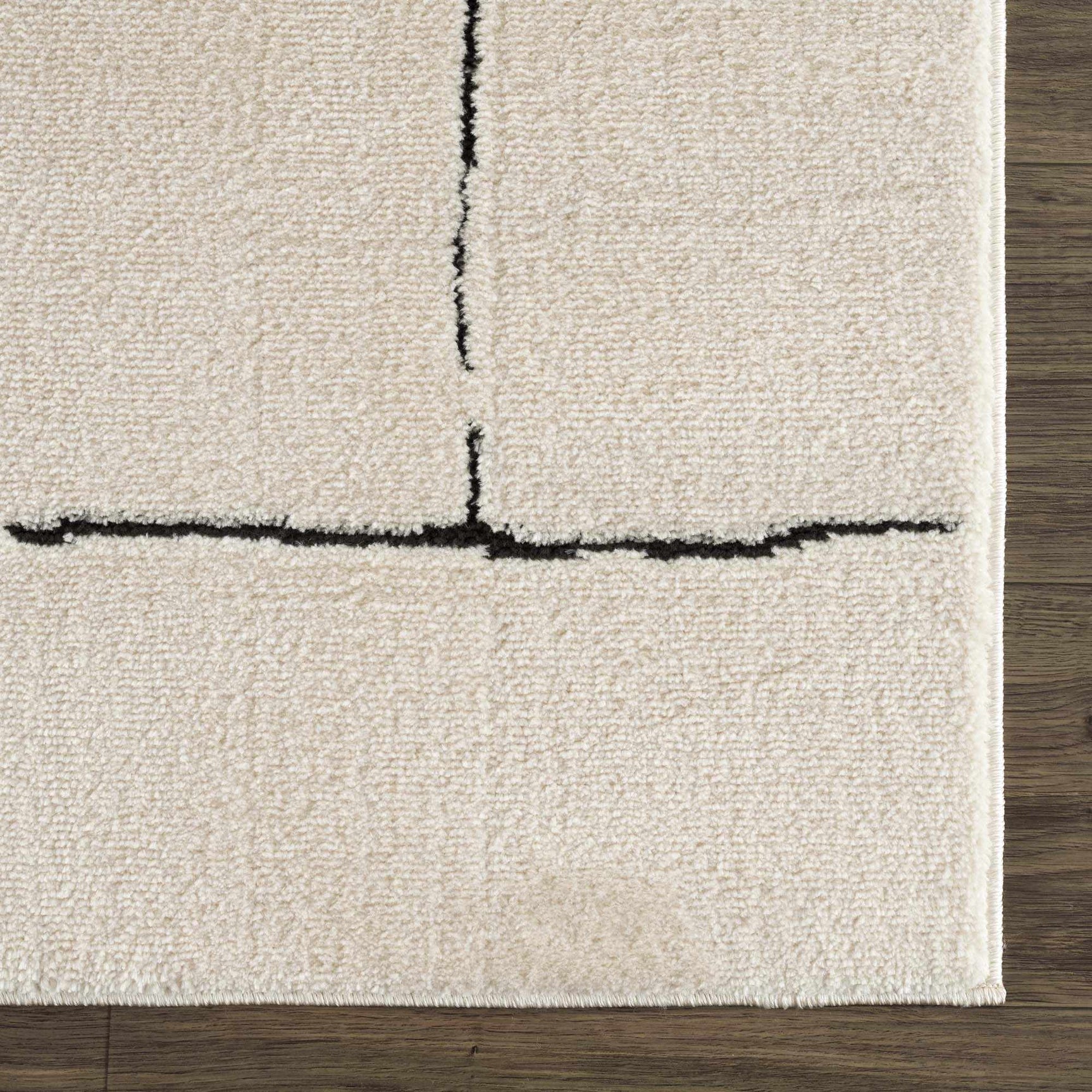 Koume Beige Maze Area Rug - Ornate Home