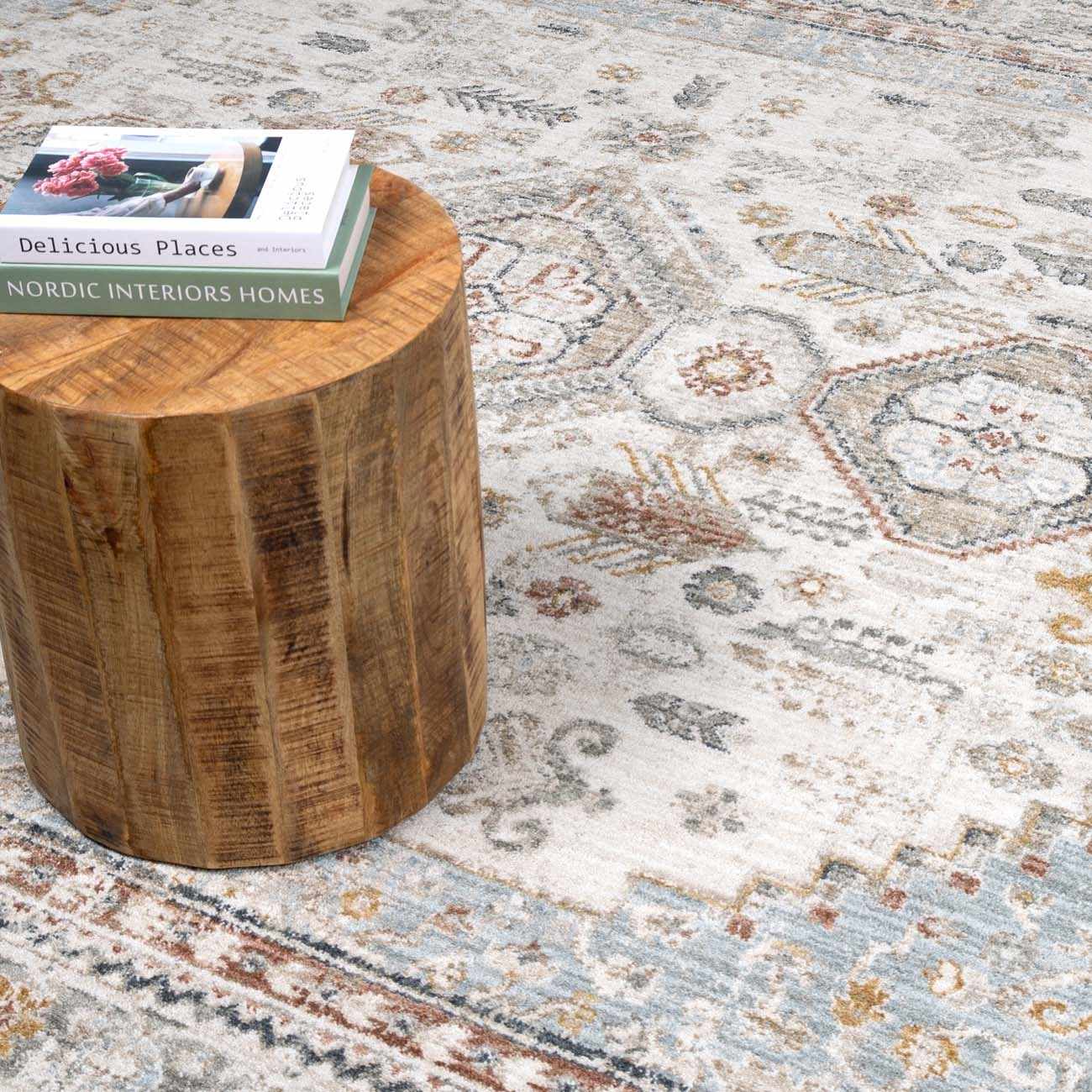 Kouta Cream Area Rug - Ornate Home