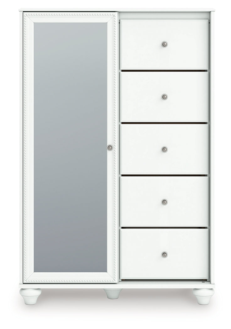 Kozlani White Dressing Chest - Ornate Home
