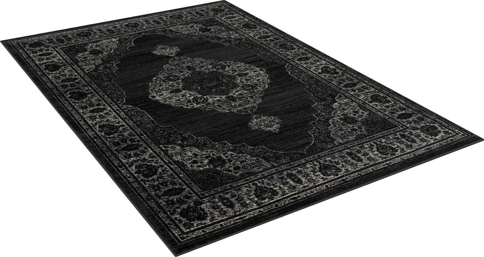 Kozlu Dark Gray 5' X 7' Area Rug - Ornate Home