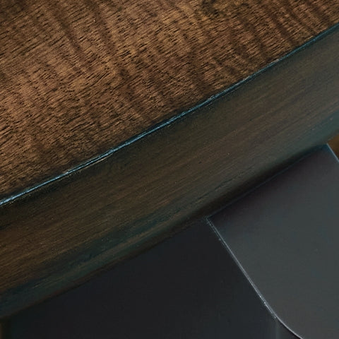 Kraeburn Brown/Black Coffee Table (Online Special Price) - Ornate Home