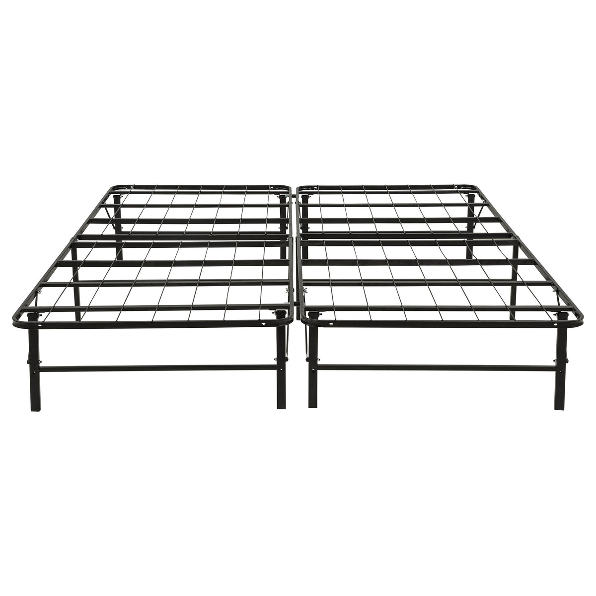 Kramer Black California King Folding Metal Bed Frame - Ornate Home