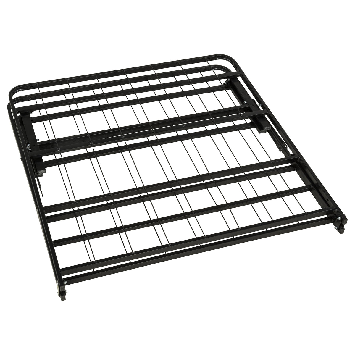 Kramer Black Twin Xl Folding Metal Platform Bed Frame - Ornate Home