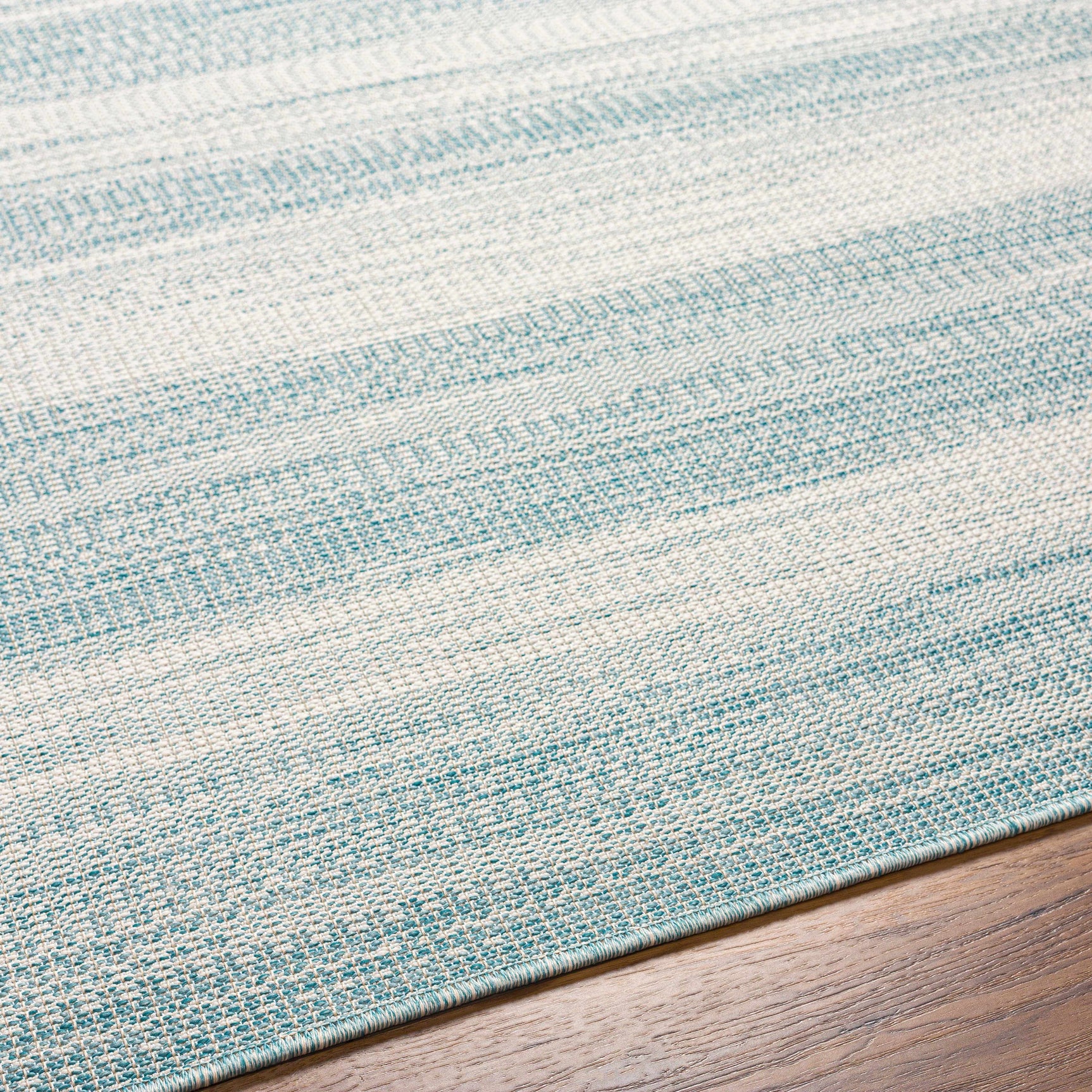 Kris Teal Outdoor Area Rug - Clearance - Ornate Home