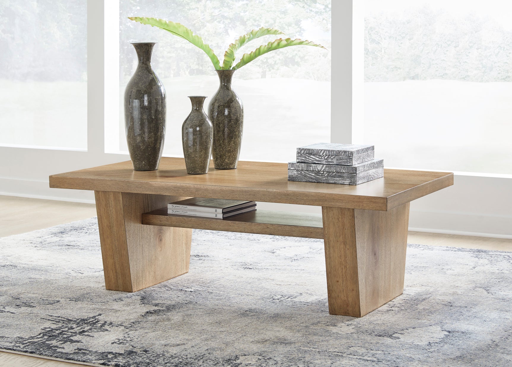 Kristiland Brown Coffee Table - Ornate Home