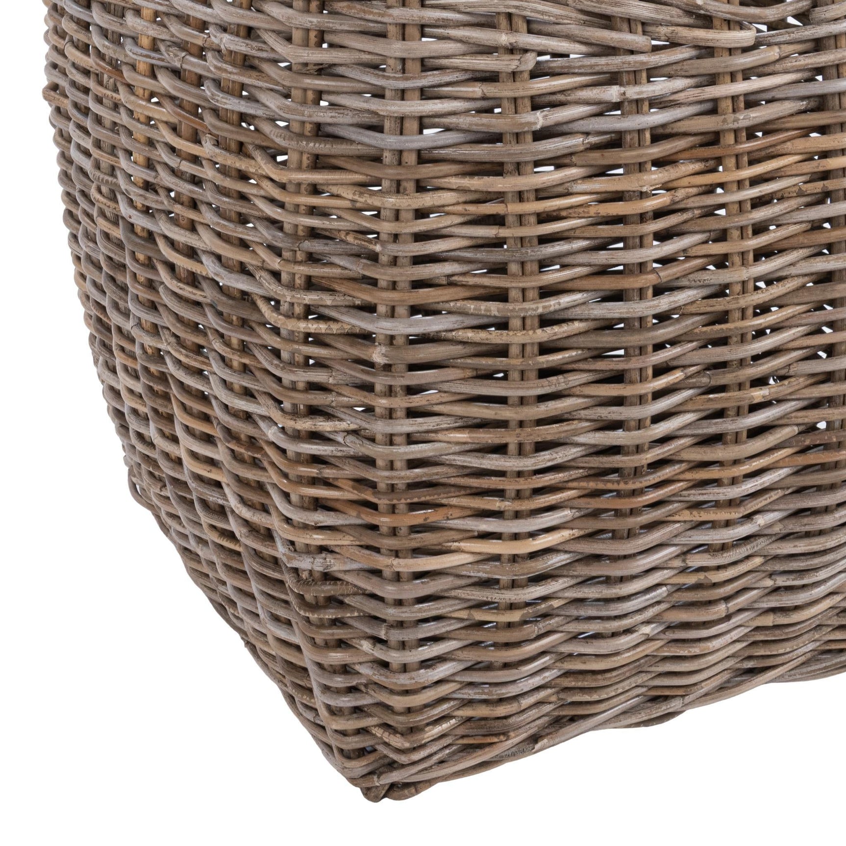 Kubu Rattan Gray Tall Basket - Ornate Home