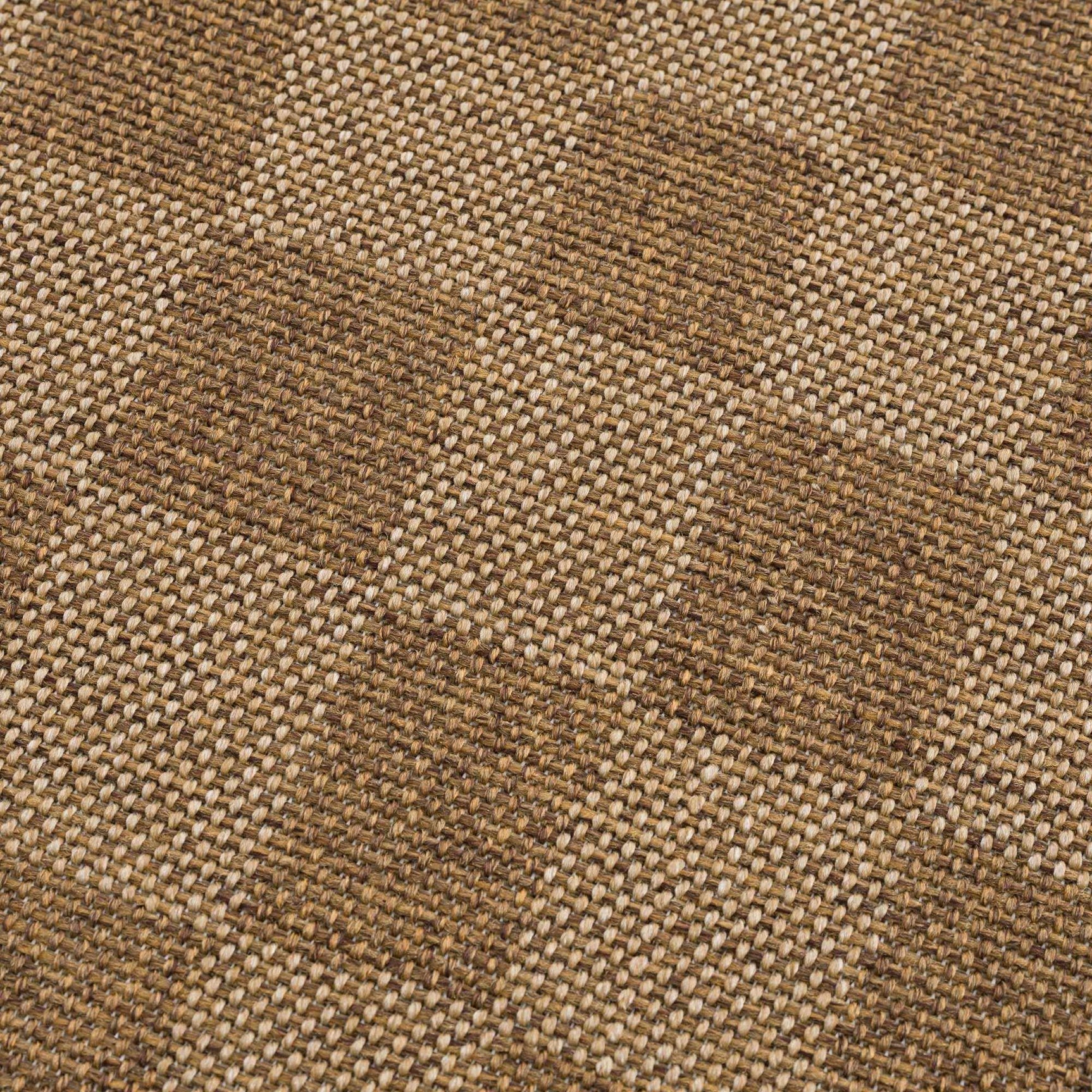 Kuval Checkered Brown Outdoor Rug - Ornate Home