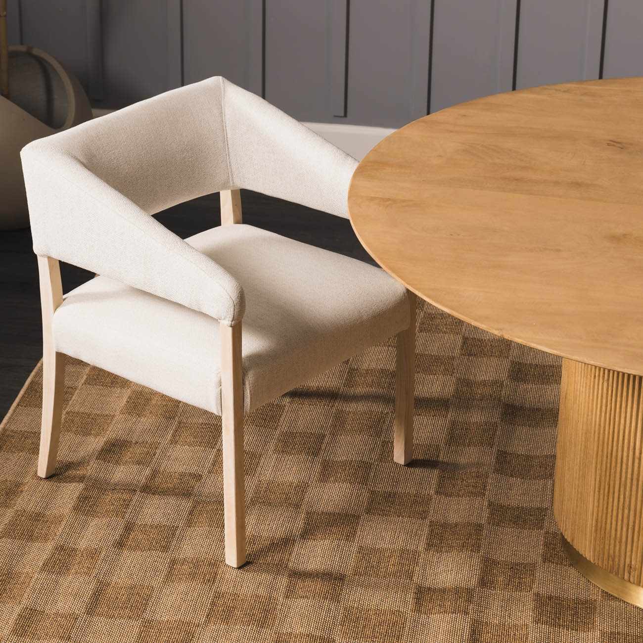 Kuval Checkered Brown Outdoor Rug - Ornate Home