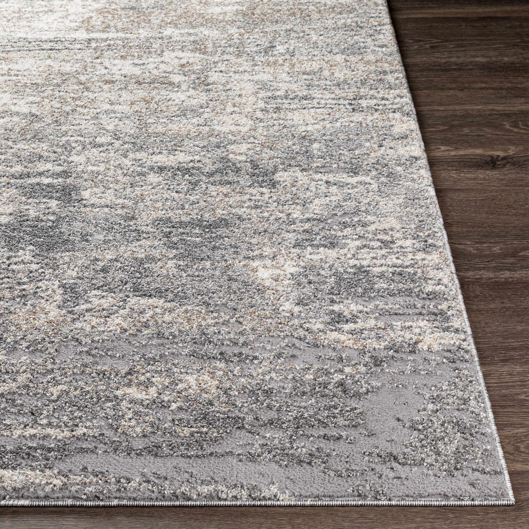 Kyabram Textured Abstract Area Rug - Ornate Home