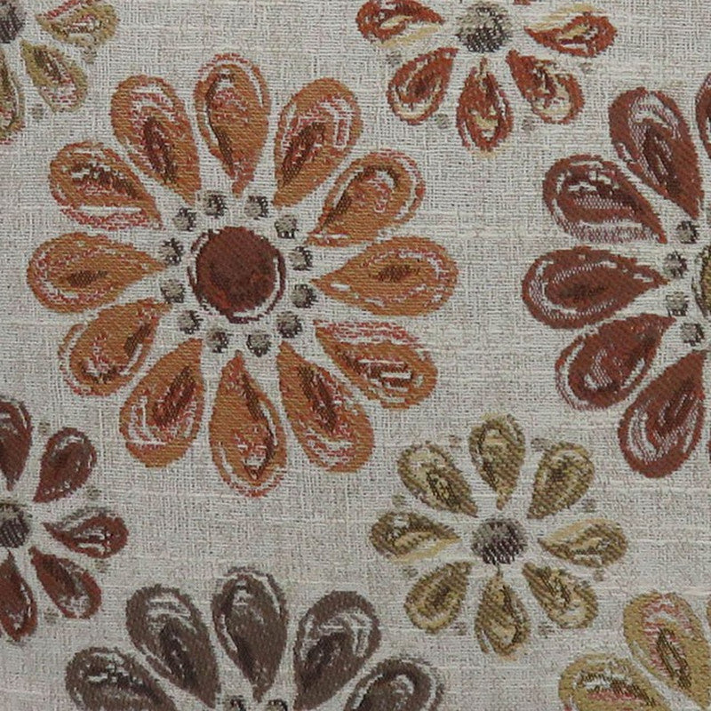Kyra Orange/Multi 22x22 Throw Pillow - Ornate Home