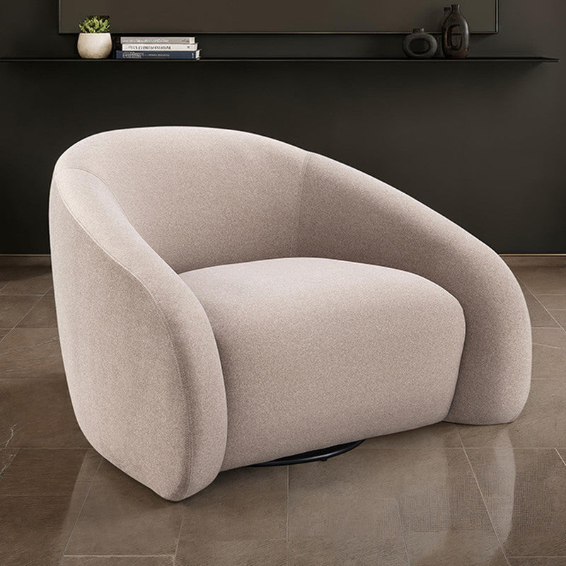 Kyria Brown Swivel Chair - Ornate Home