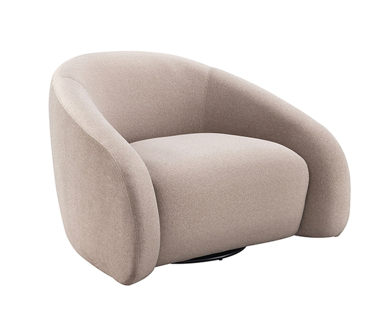 Kyria Brown Swivel Chair - Ornate Home