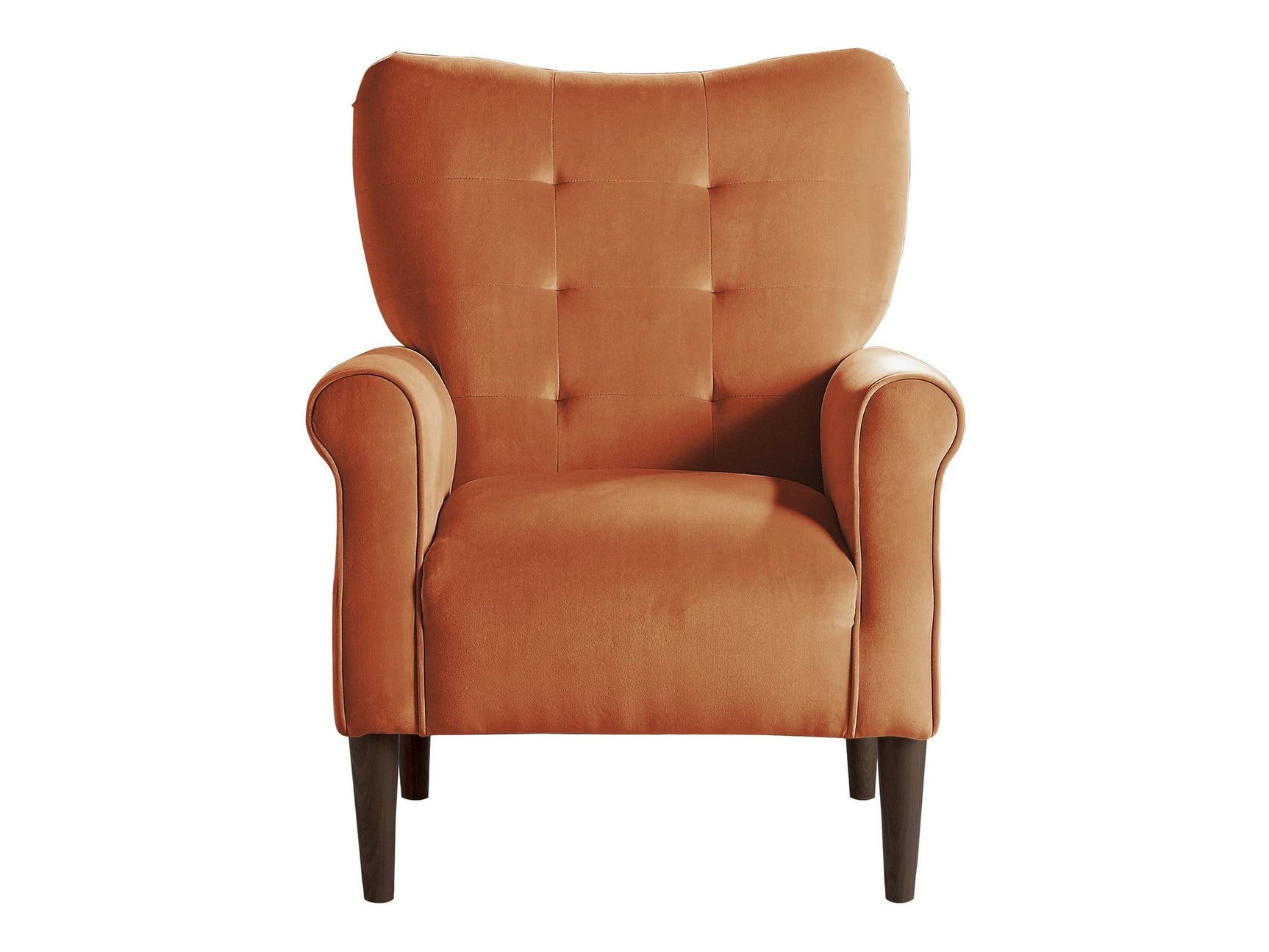 Kyrie Orange Accent Chair - Ornate Home