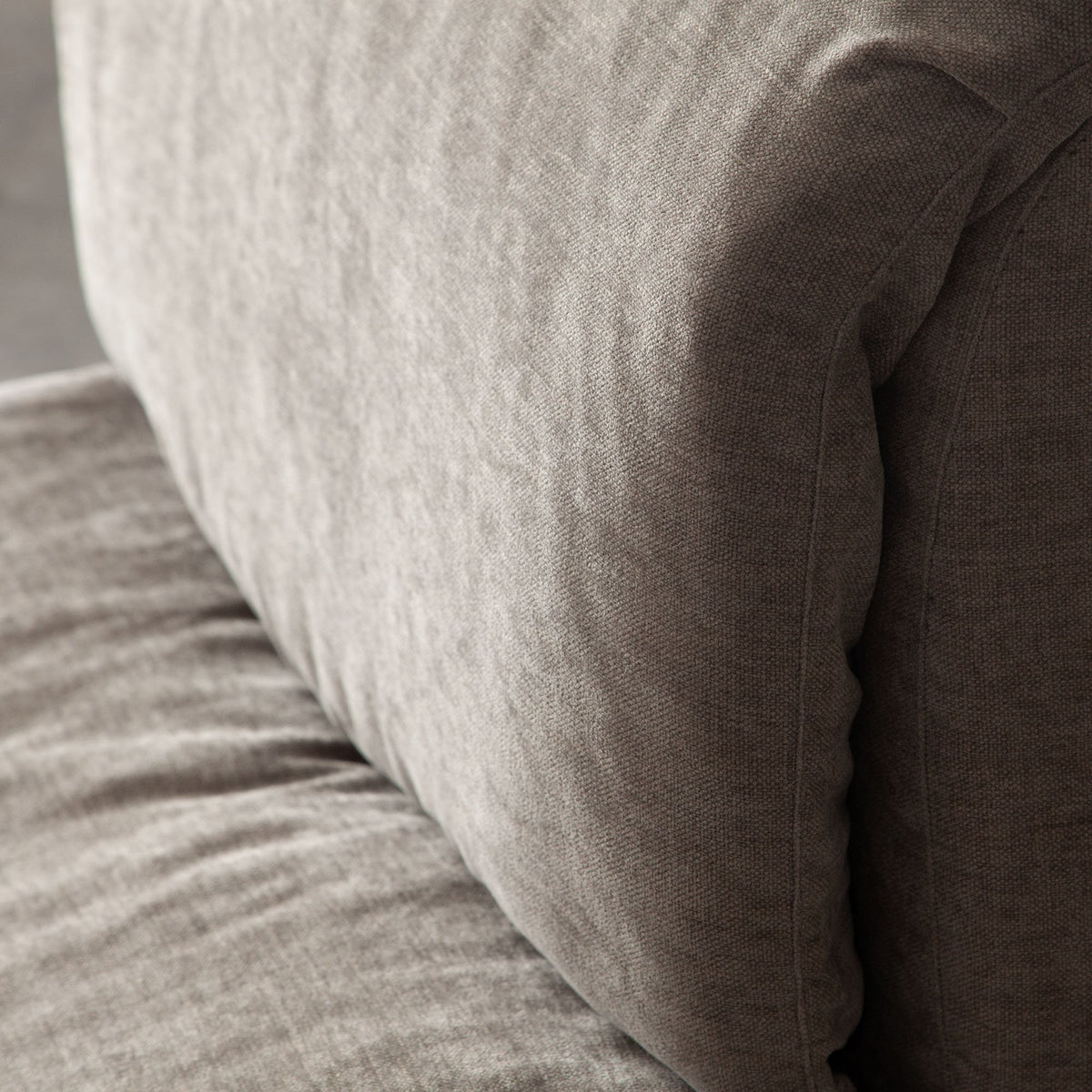 Leigh Dove Fabric Armless Chair - Ornate Home