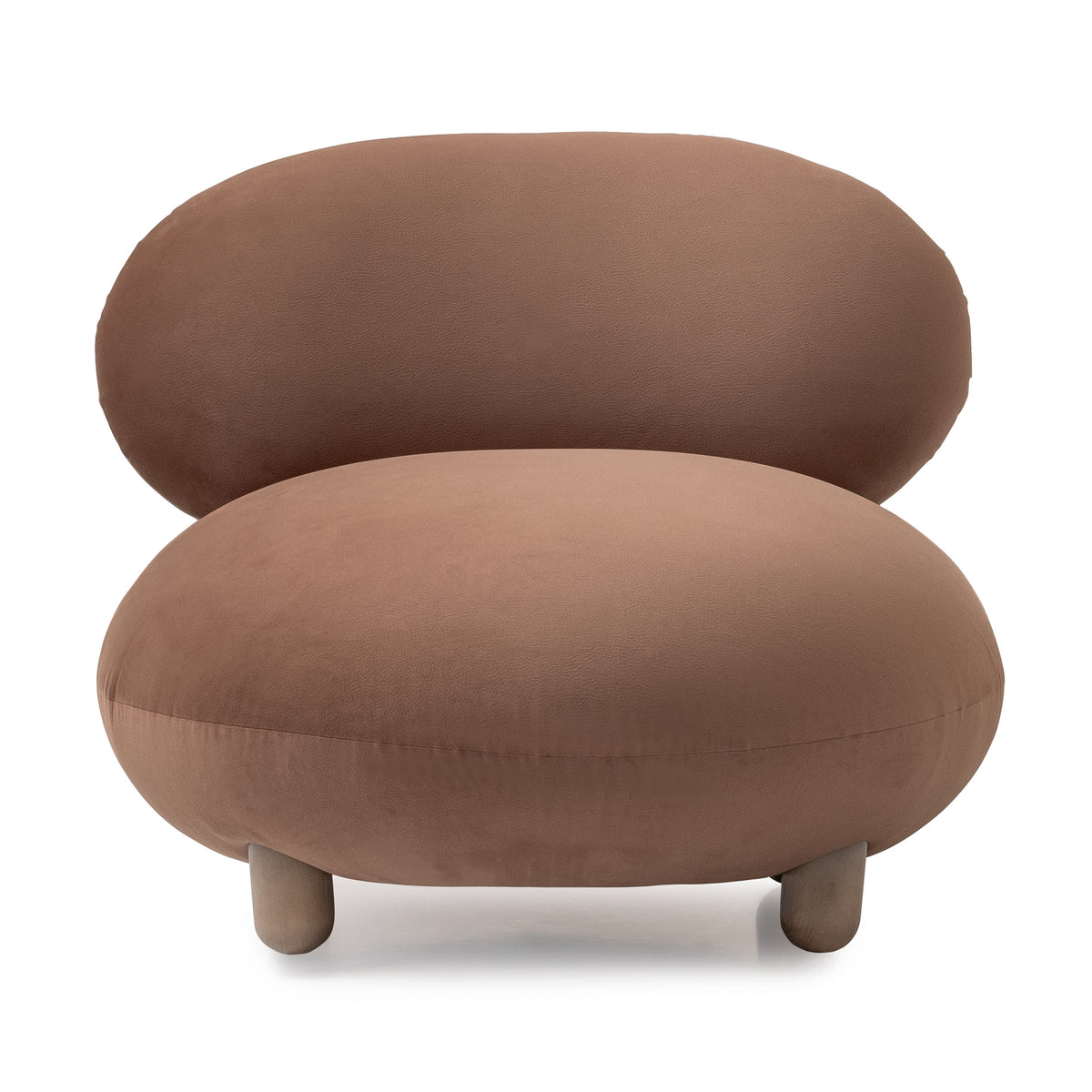 Bristol Point Saddle Brown Accent Chair