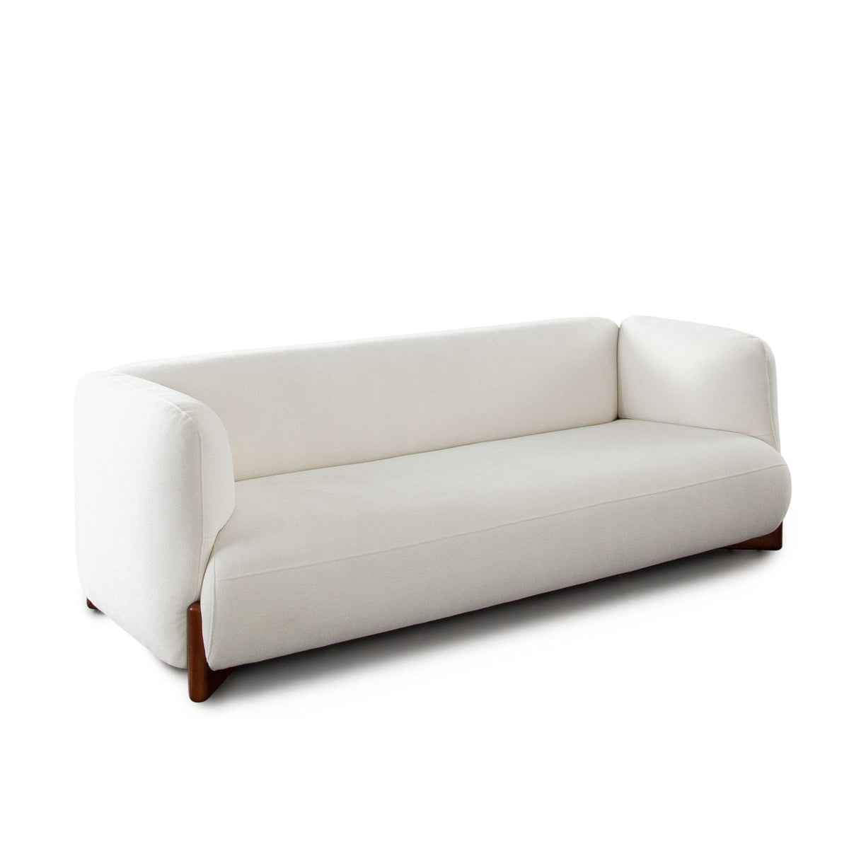 Link Ivory Fabric Sofa - Ornate Home