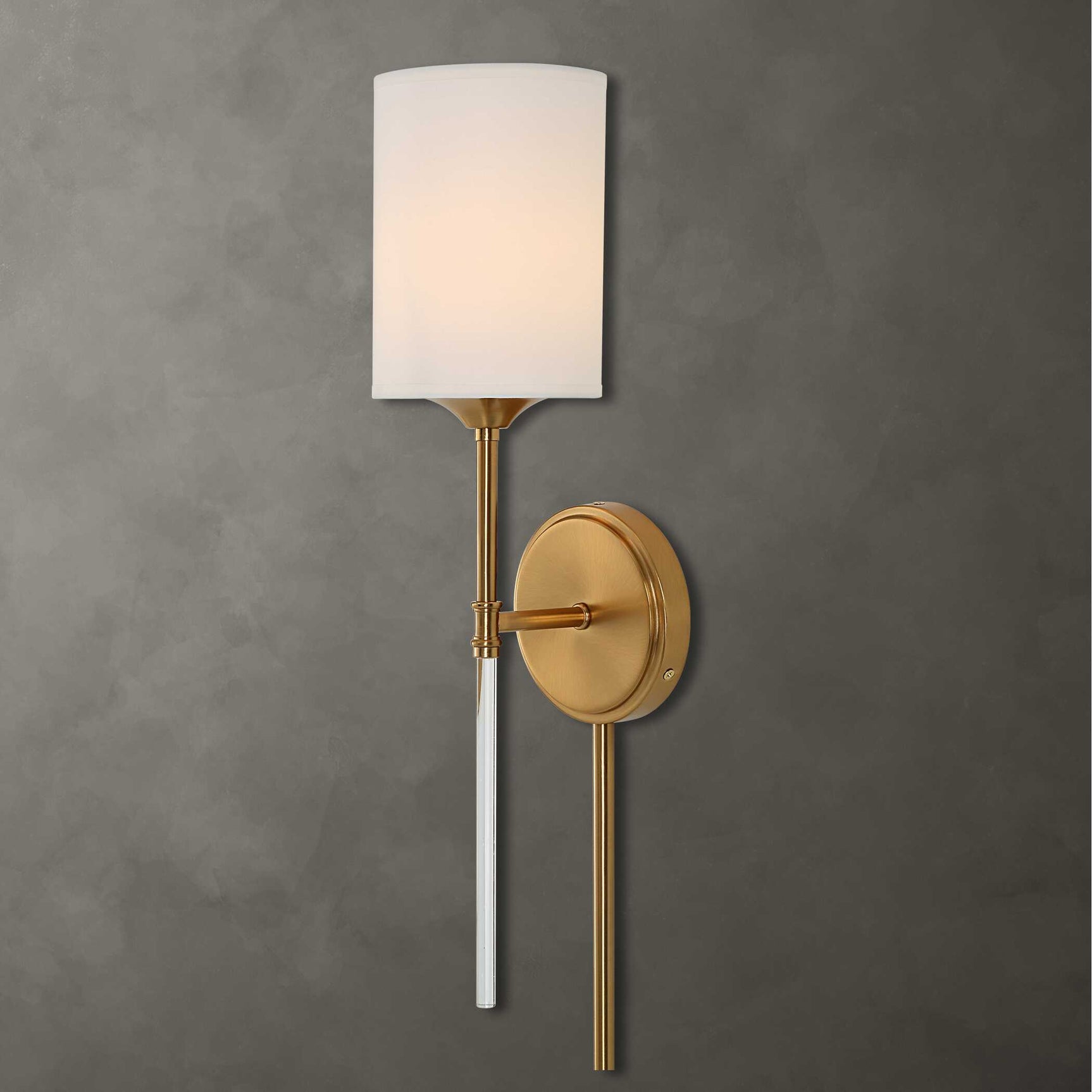 Awyr Brass 1 Light Sconce