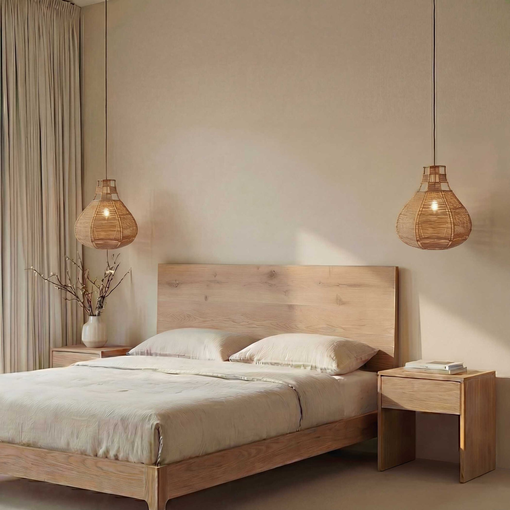 Hestia Brass 1 Light Natural Rope Pendant