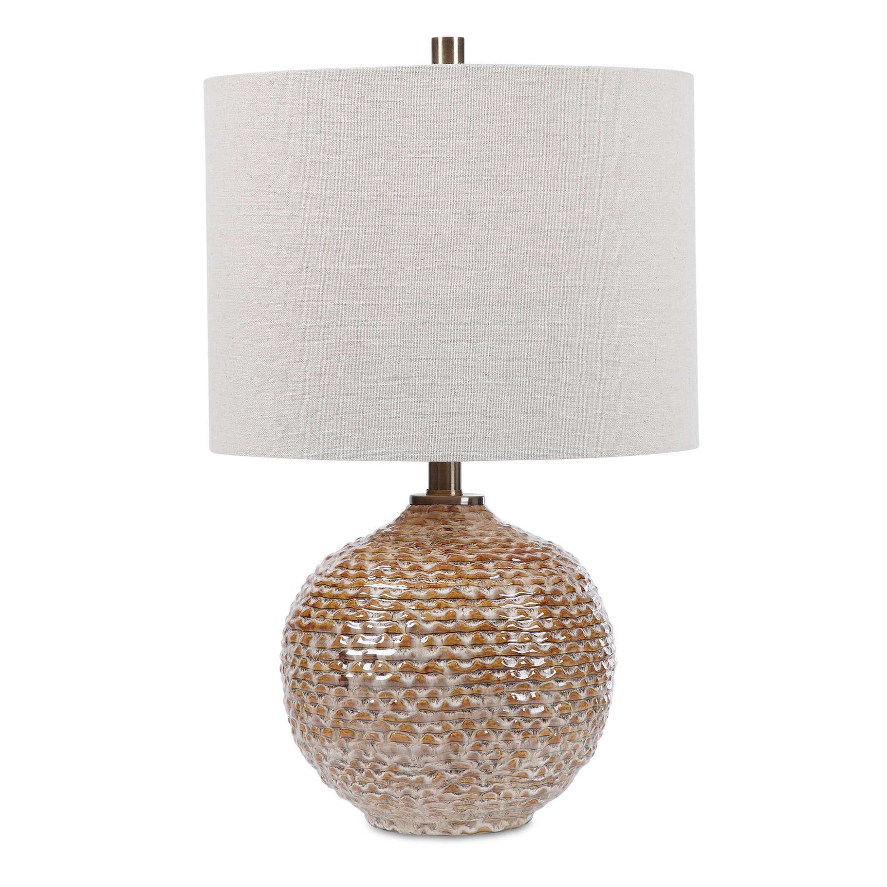 Lagos Brown Rustic Table Lamp