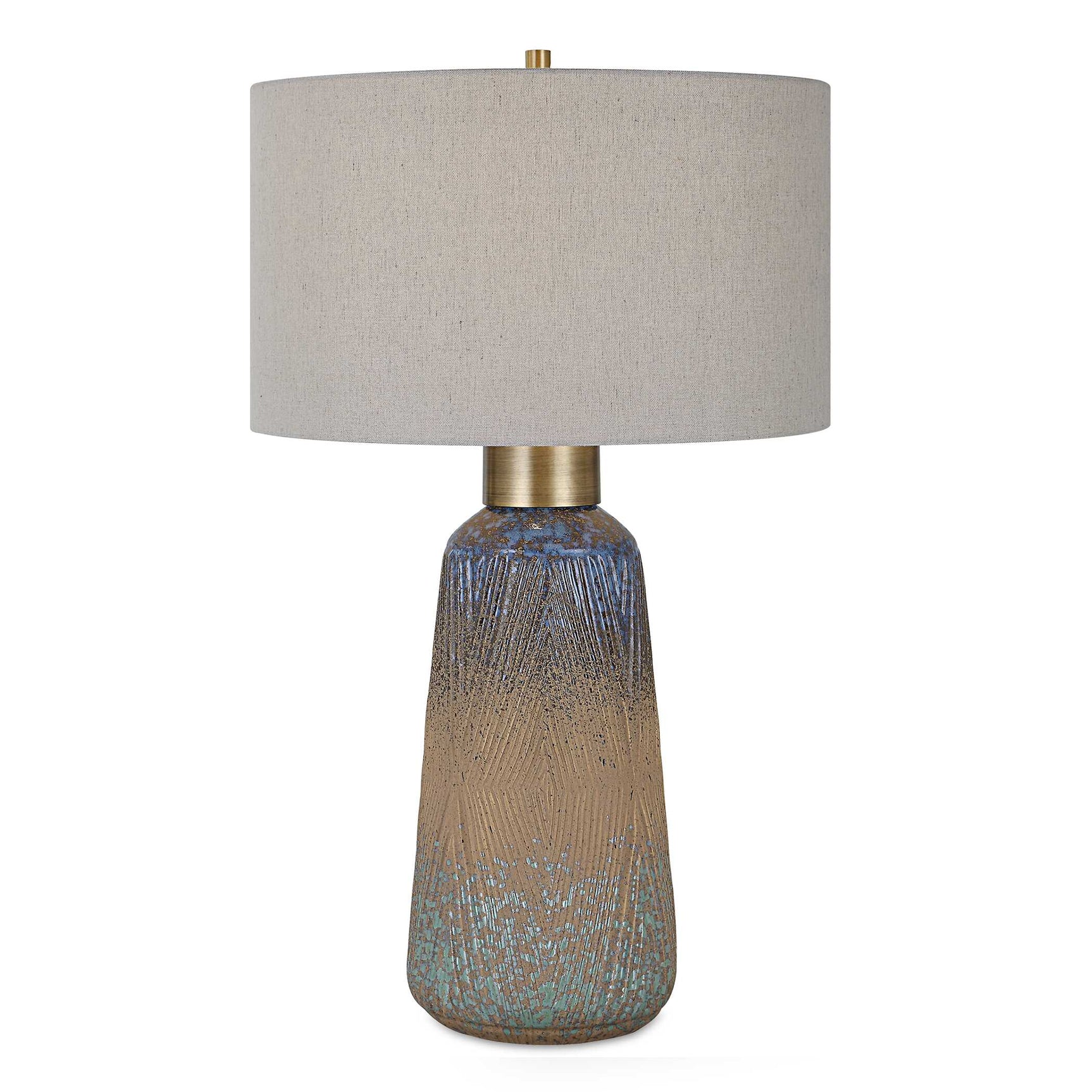 Western Sky Multicolor Ceramic Table Lamp