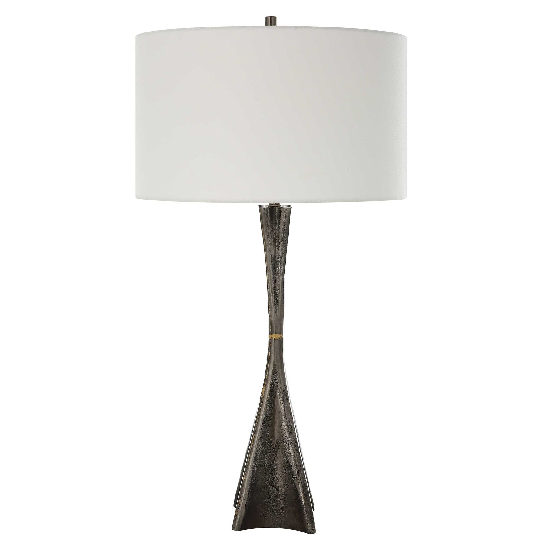 Keiron Black/Bronze Industrial Table Lamp