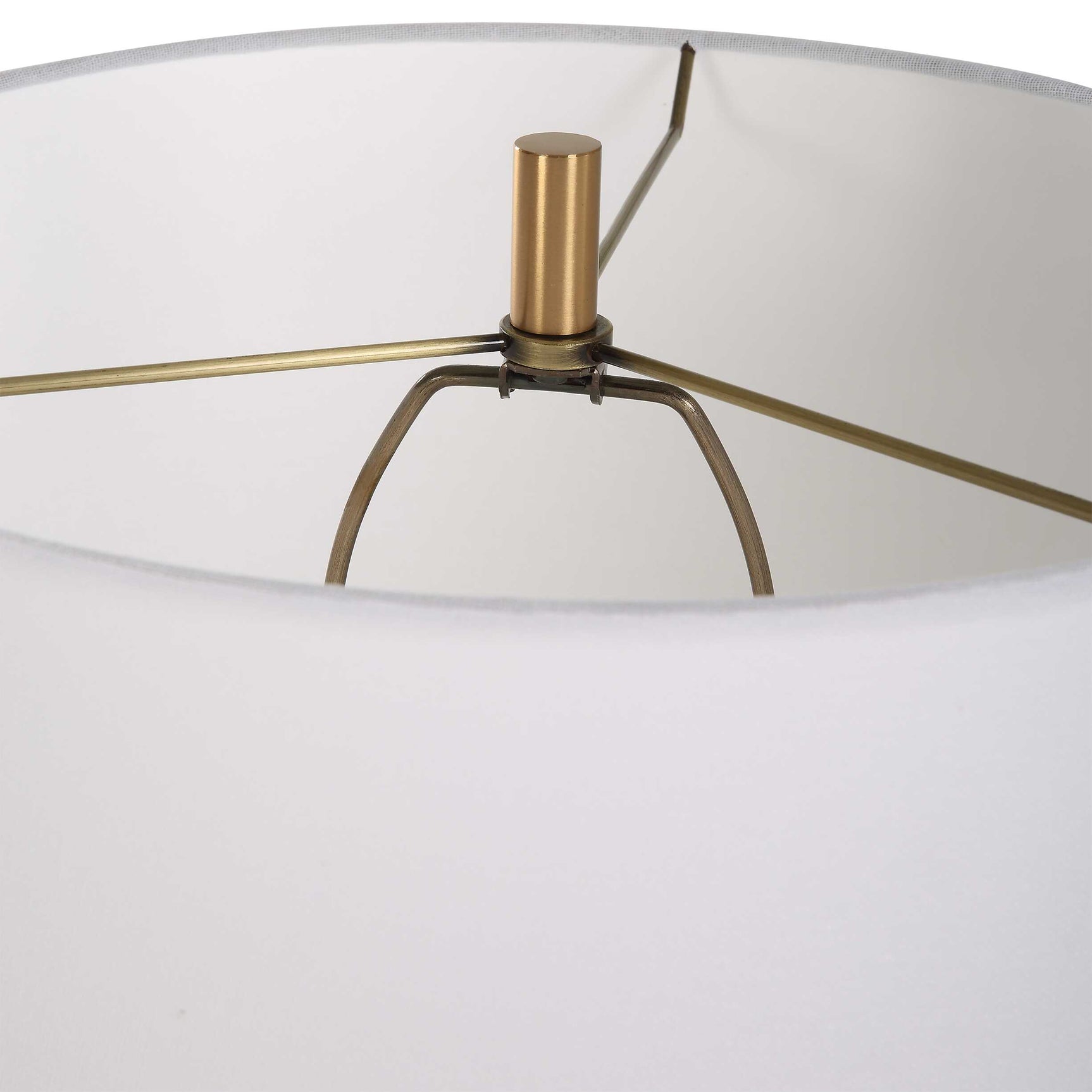 Palu Brown Travertine Table Lamp
