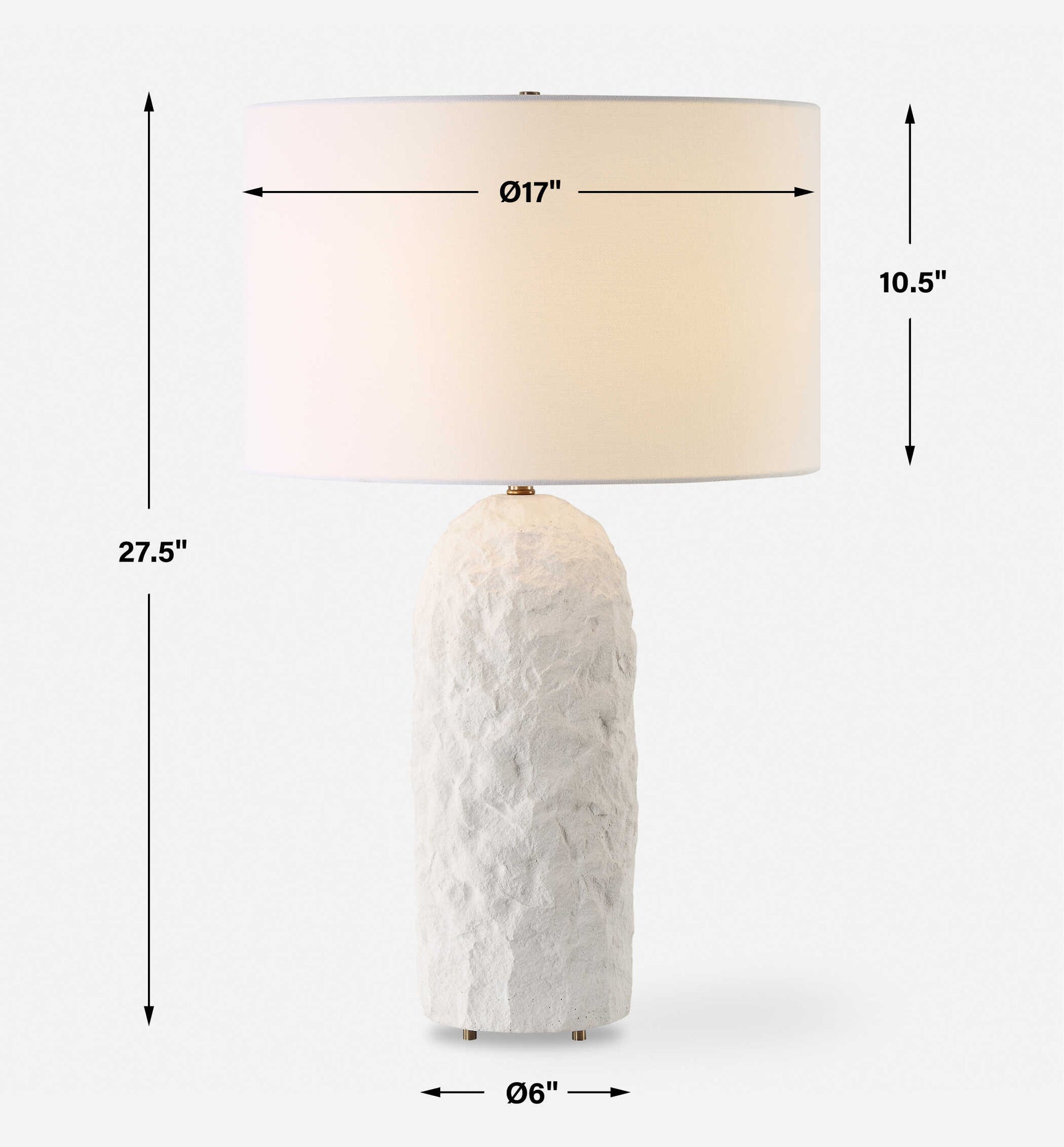 Vieste White Table Lamp