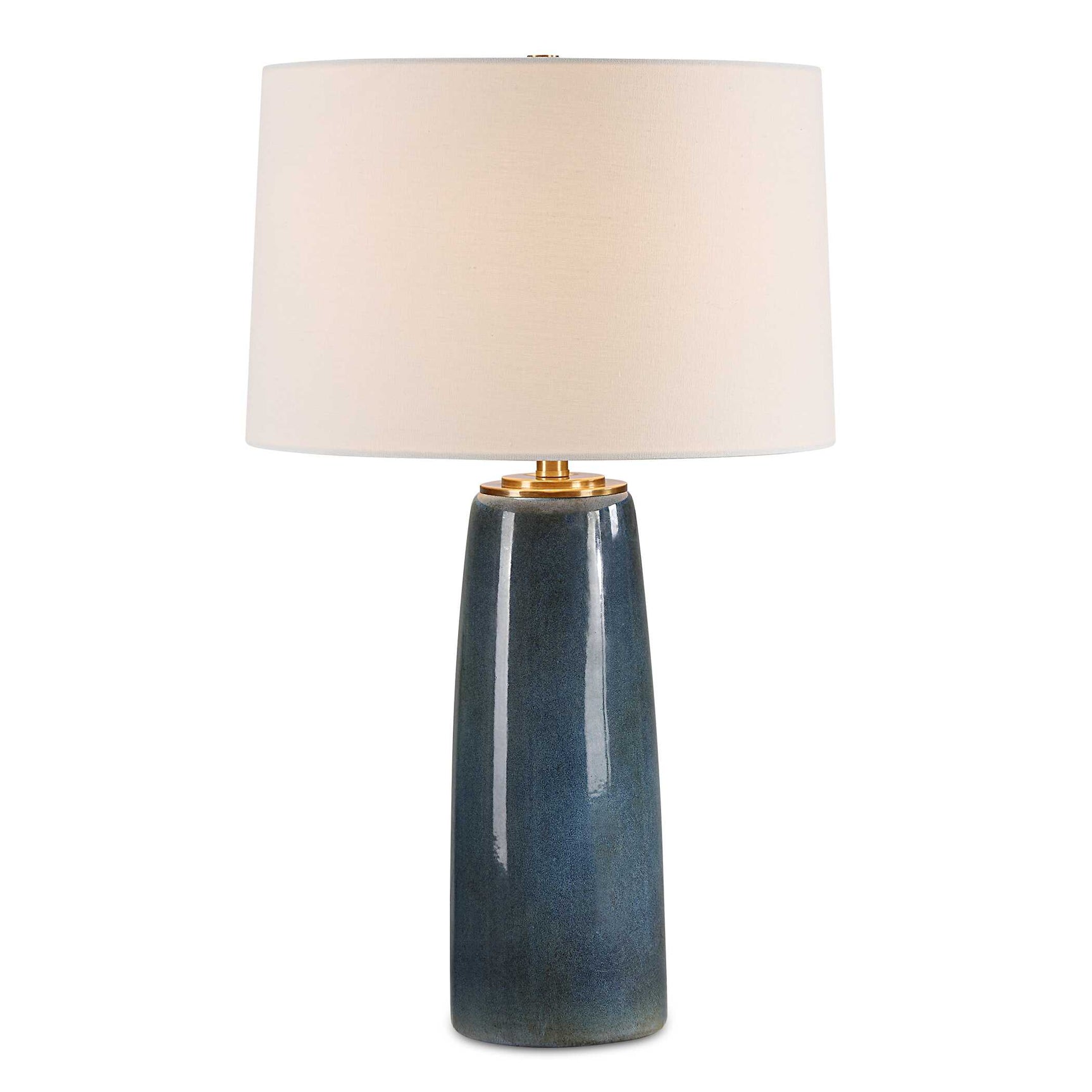 Submerged Deep Blue Table Lamp