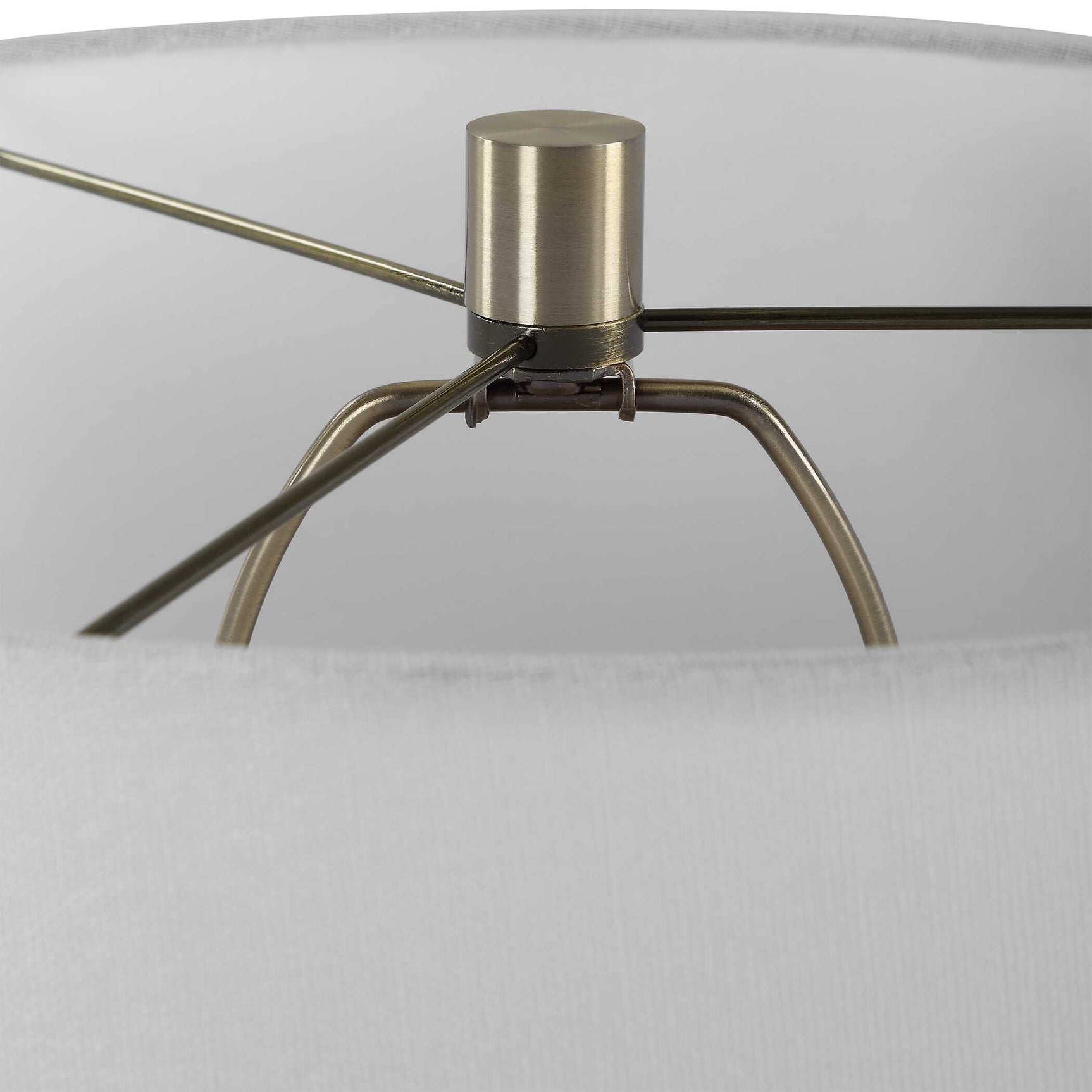 Foster Black Glaze Table Lamp