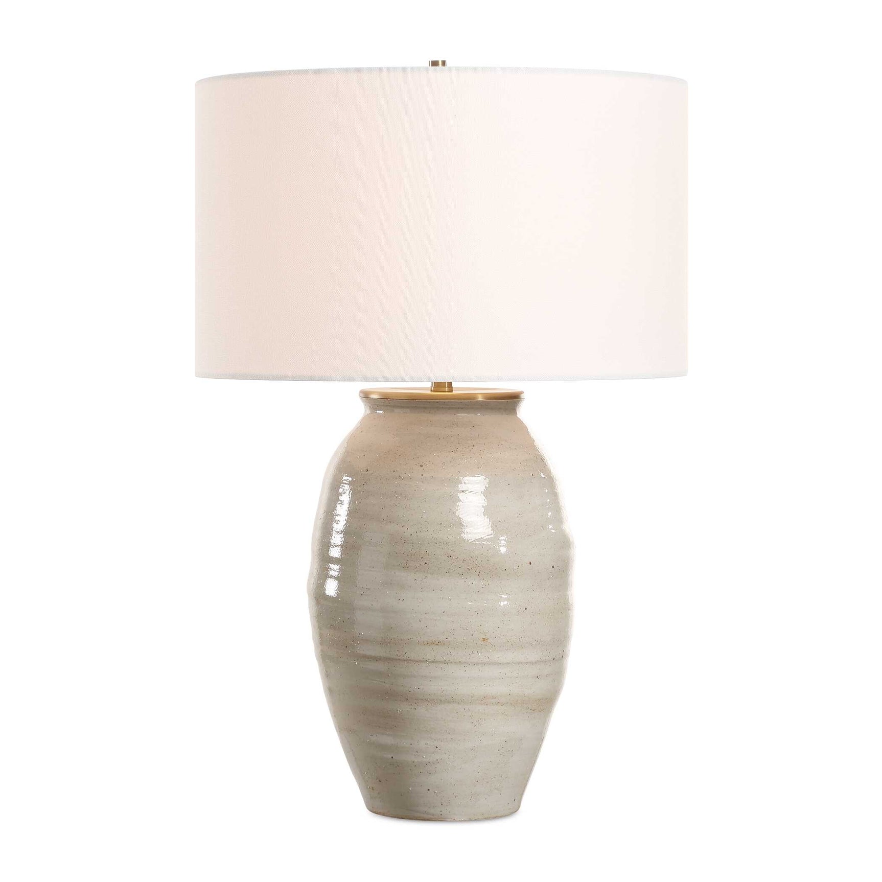 Amos Blue/Gray Ceramic Table Lamp