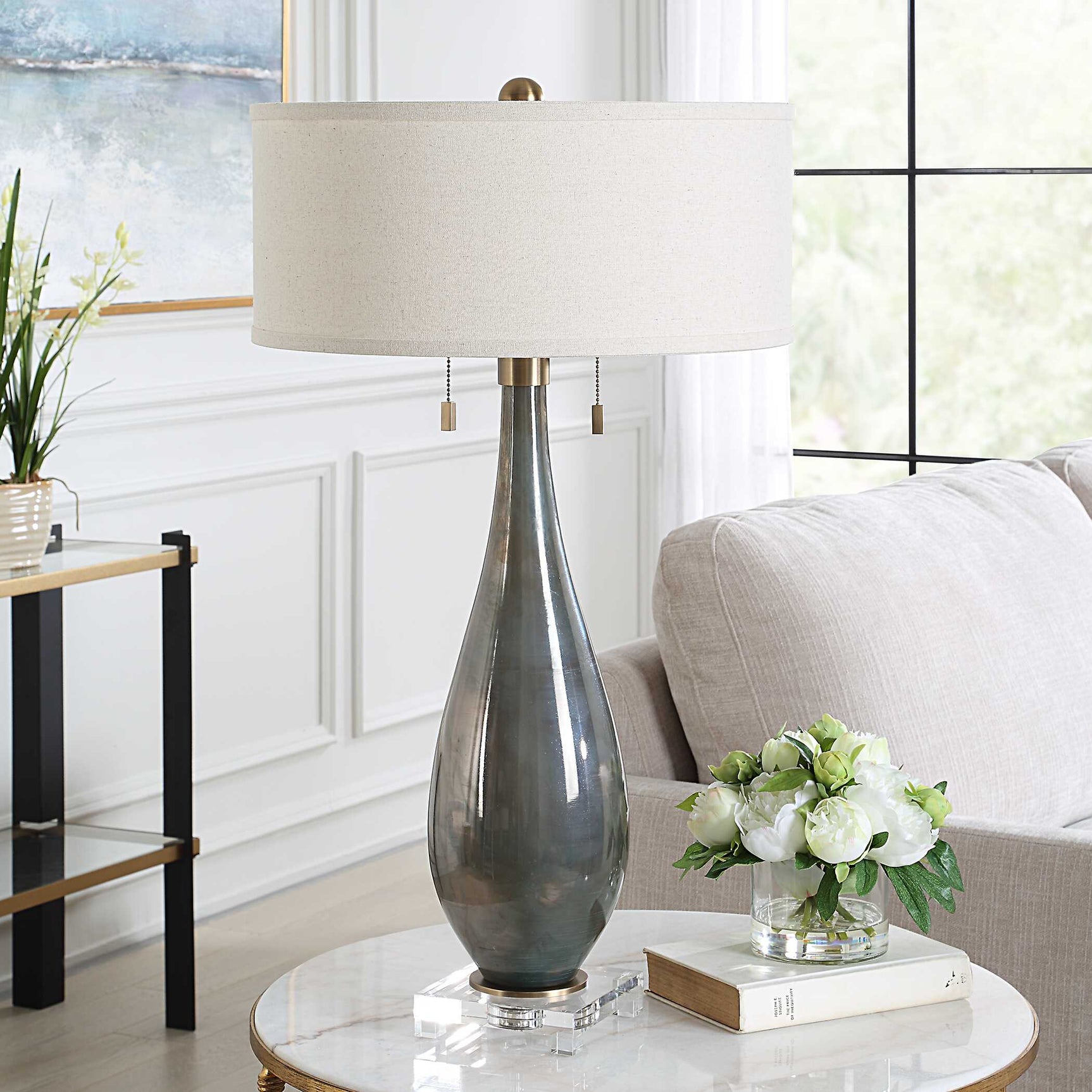 Cardoni Smoke Table Lamp
