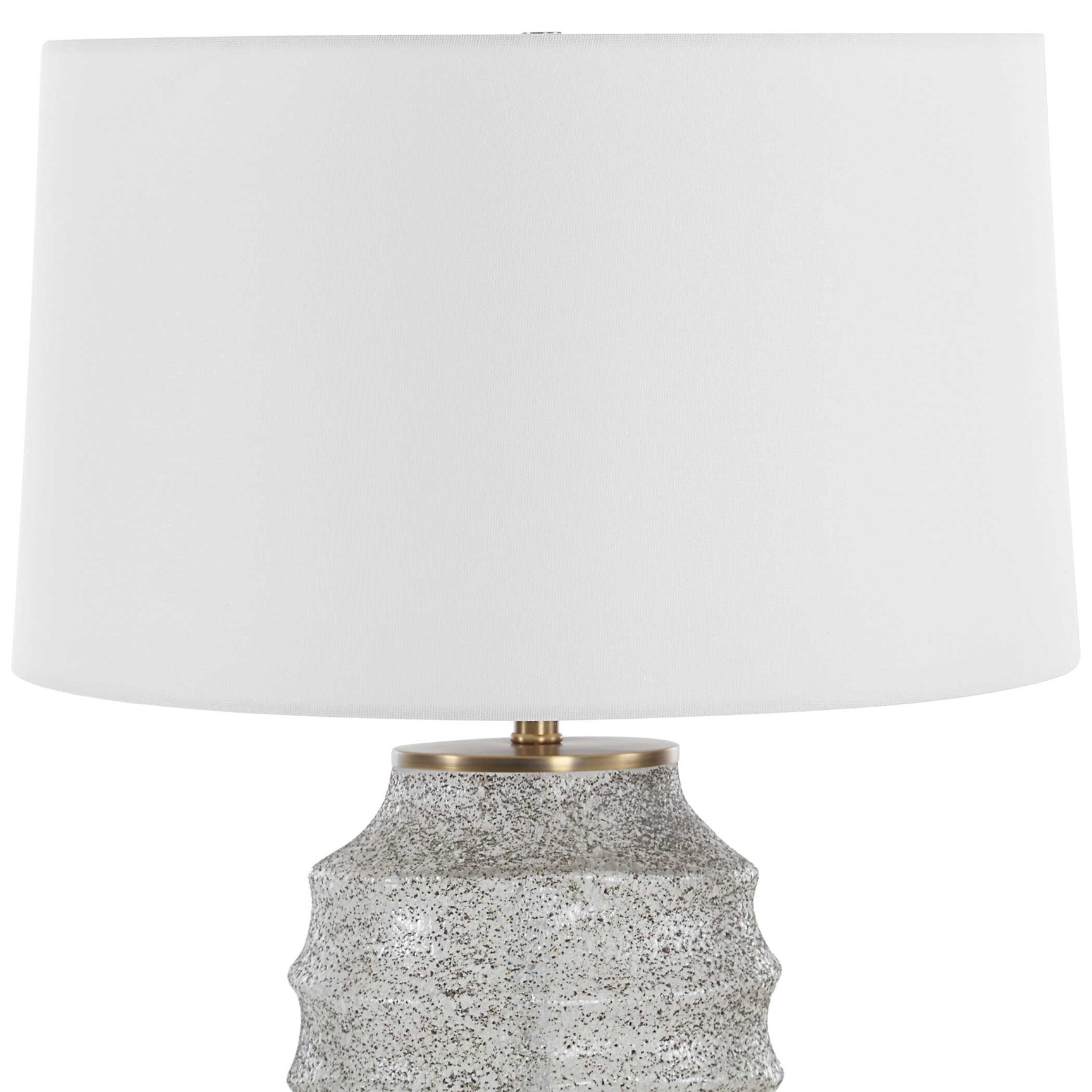 Acosta Multicolor Ribbed Table Lamp