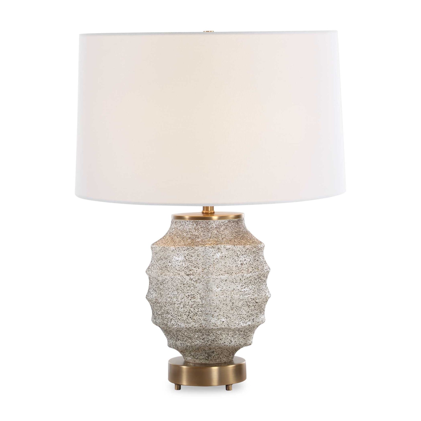 Acosta Multicolor Ribbed Table Lamp