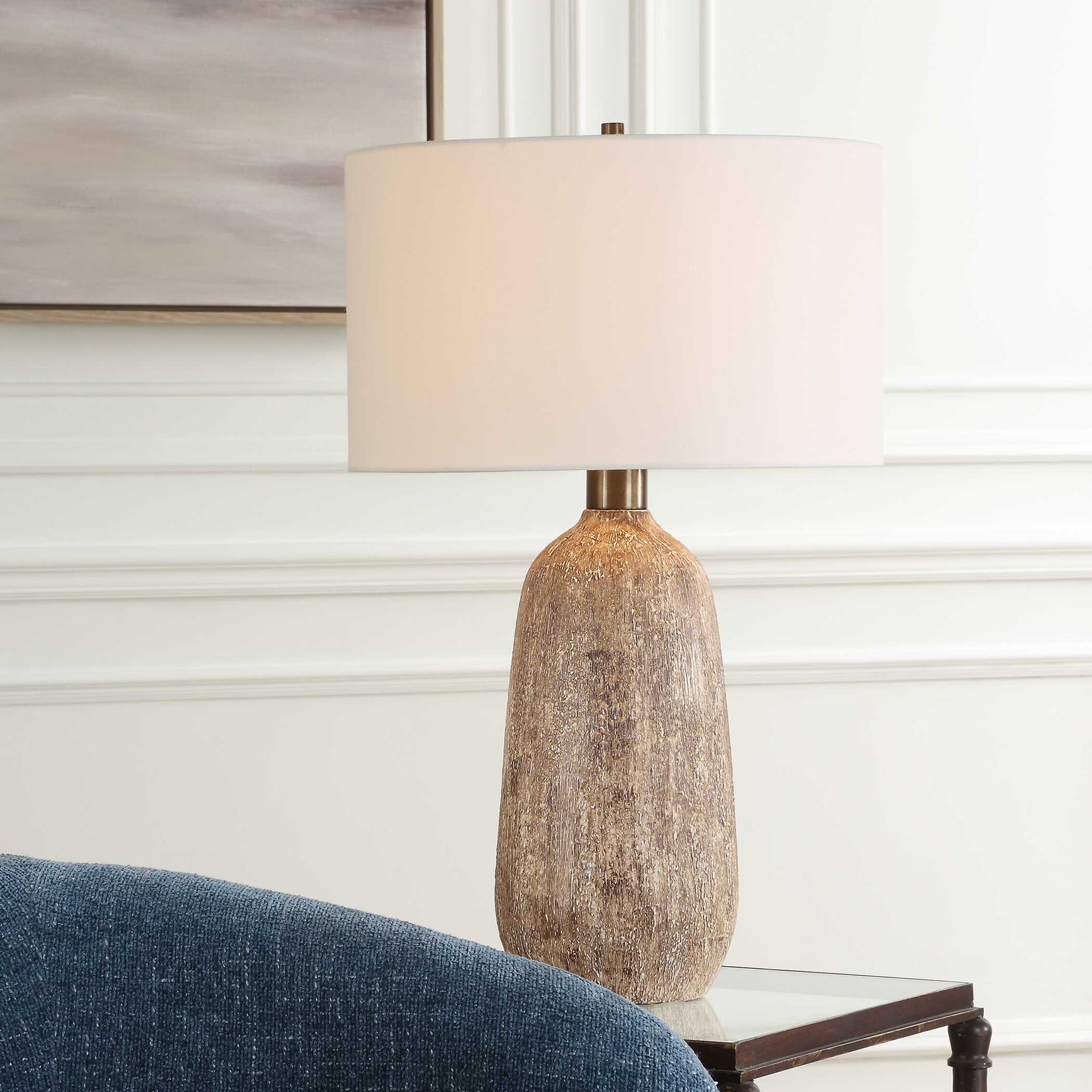 Napier Brown Earthy Table Lamp